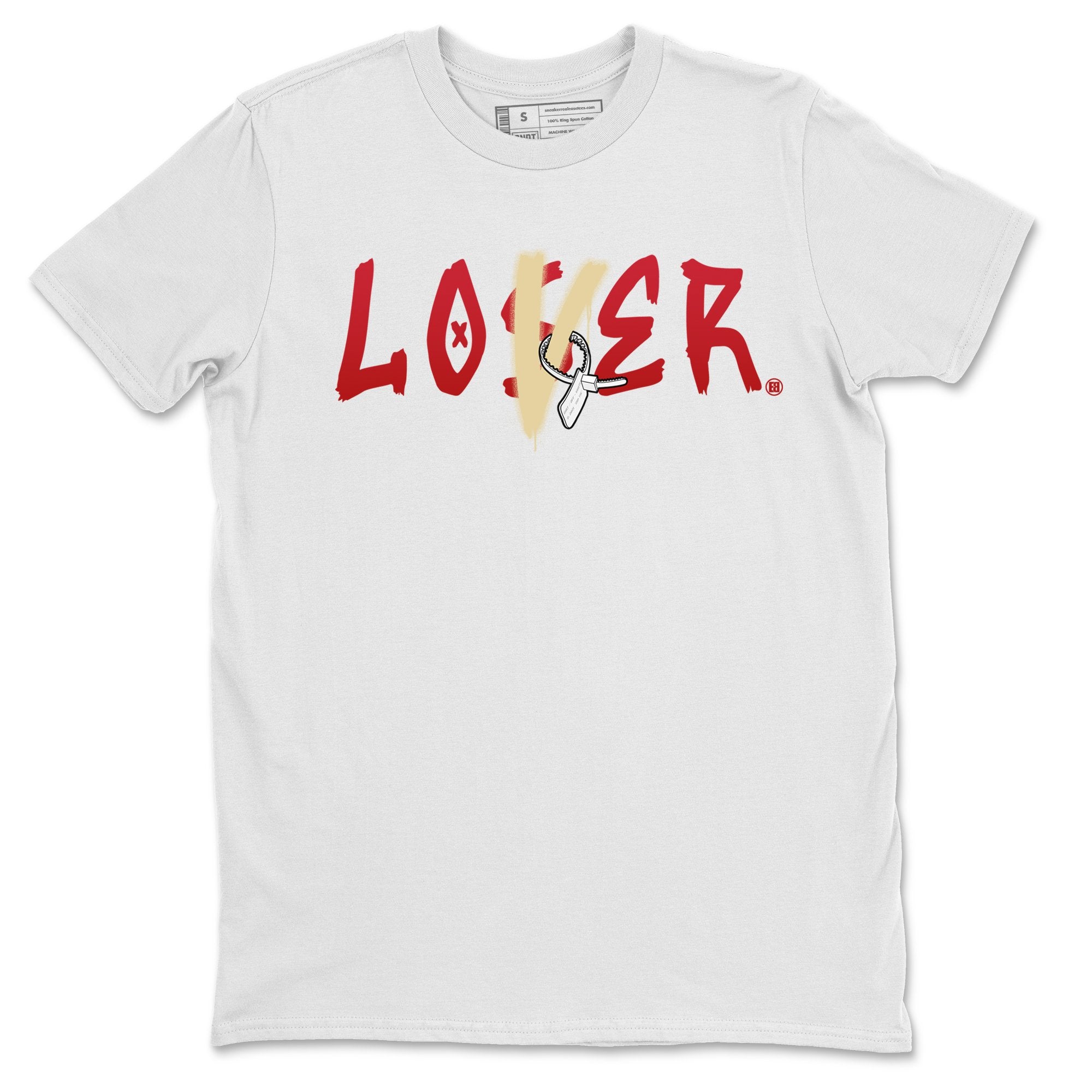 Loser Lover Unisex Tops - Air Jordan 2 OFF-WHITE Varsity Red
