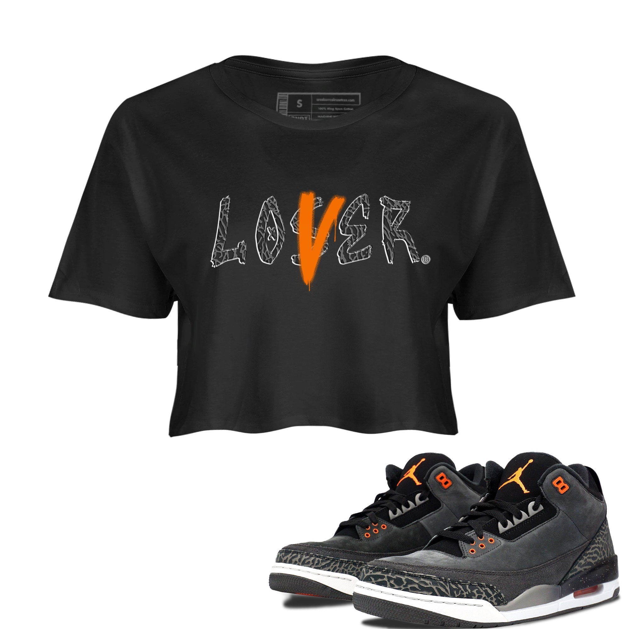 Loser Lover snkmatch Women's Top - Air Jordan 3 Fear