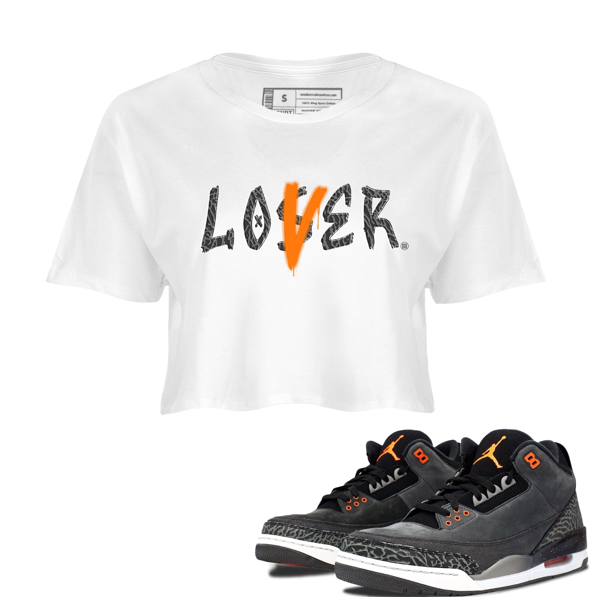 Loser Lover snkmatch Women's Top - Air Jordan 3 Fear