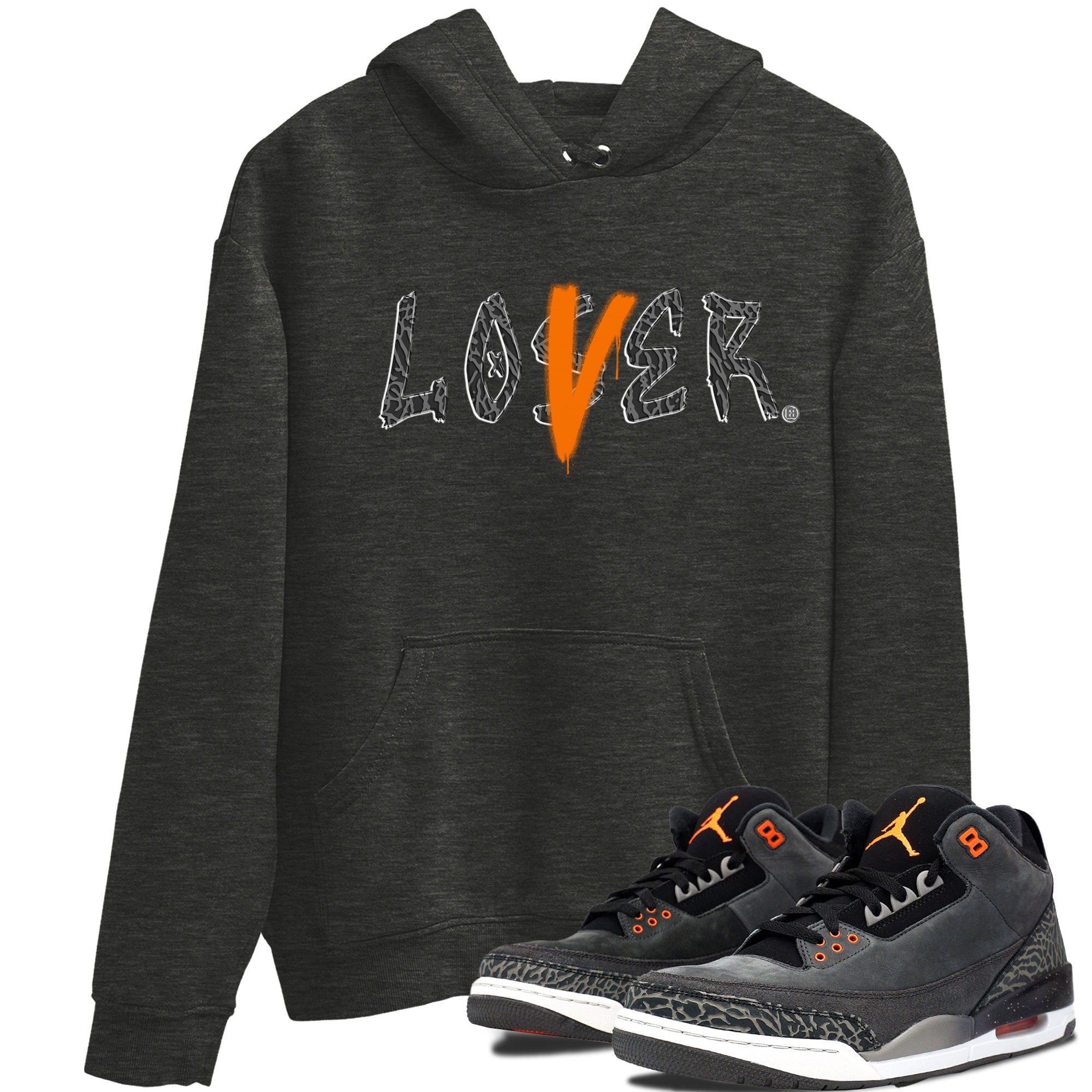 Loser Lover snkmatch Tee - Air Jordan 3 Fear