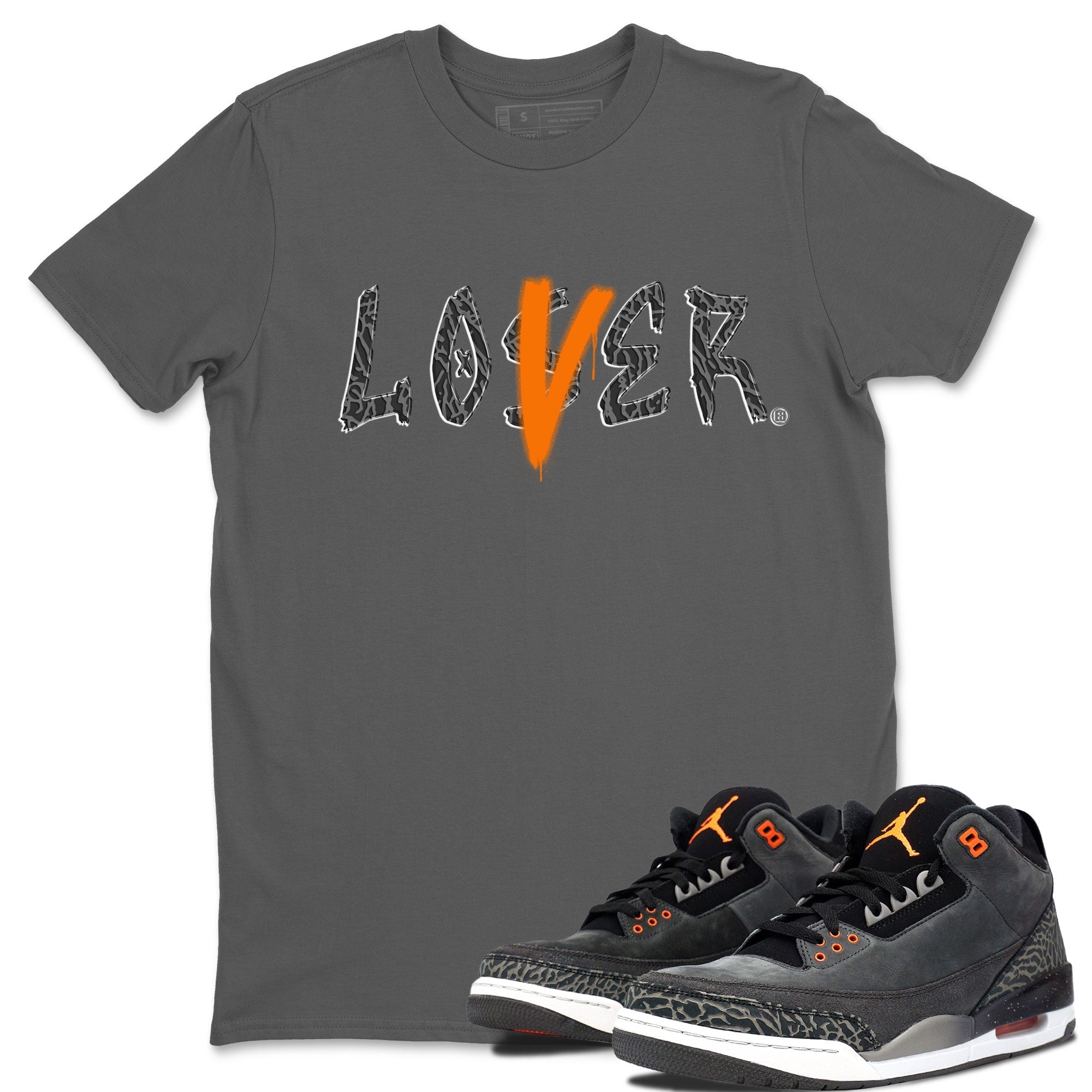 Loser Lover snkmatch Tee - Air Jordan 3 Fear