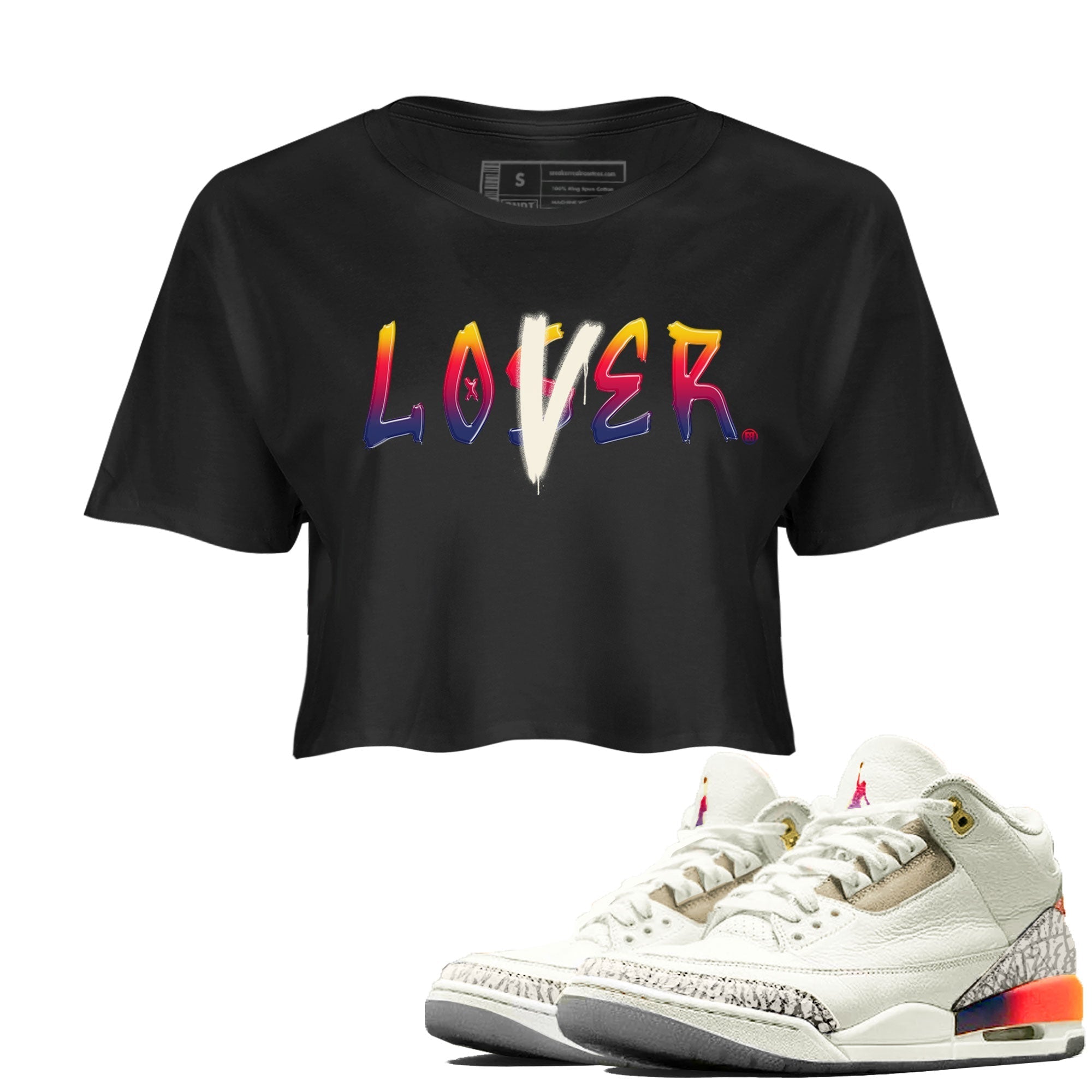 Loser Lover snkmatch Women's Top - Air Jordan 3 J Balvin