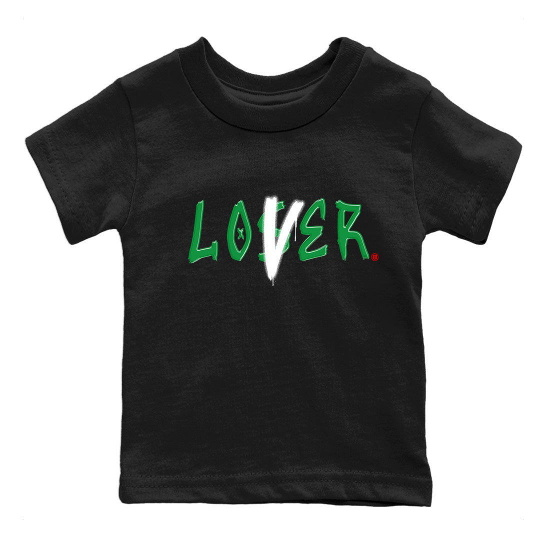 Loser Lover Kids Tops - Air Jordan 3 Lucky Green