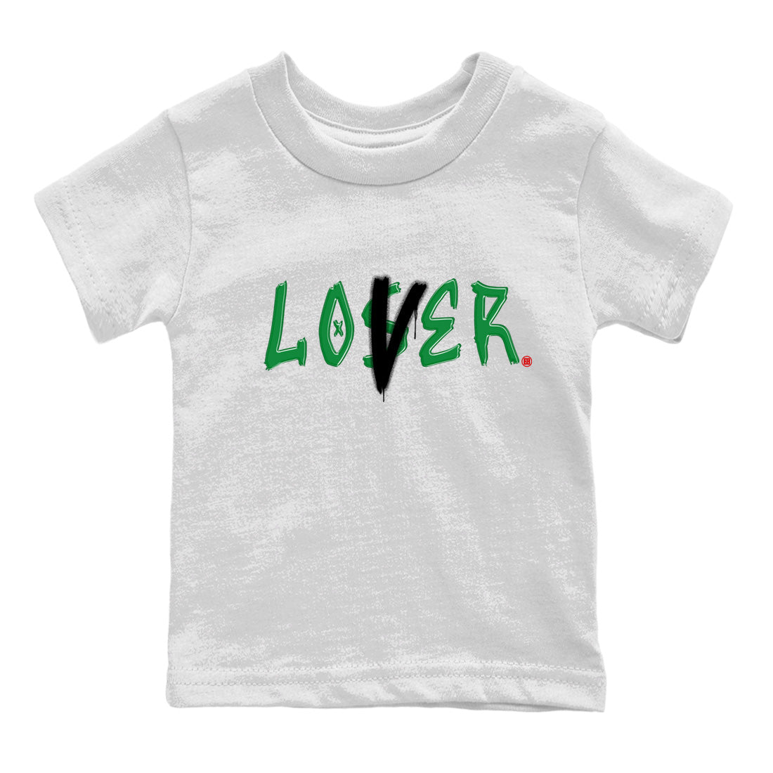 Loser Lover Kids Tops - Air Jordan 3 Lucky Green