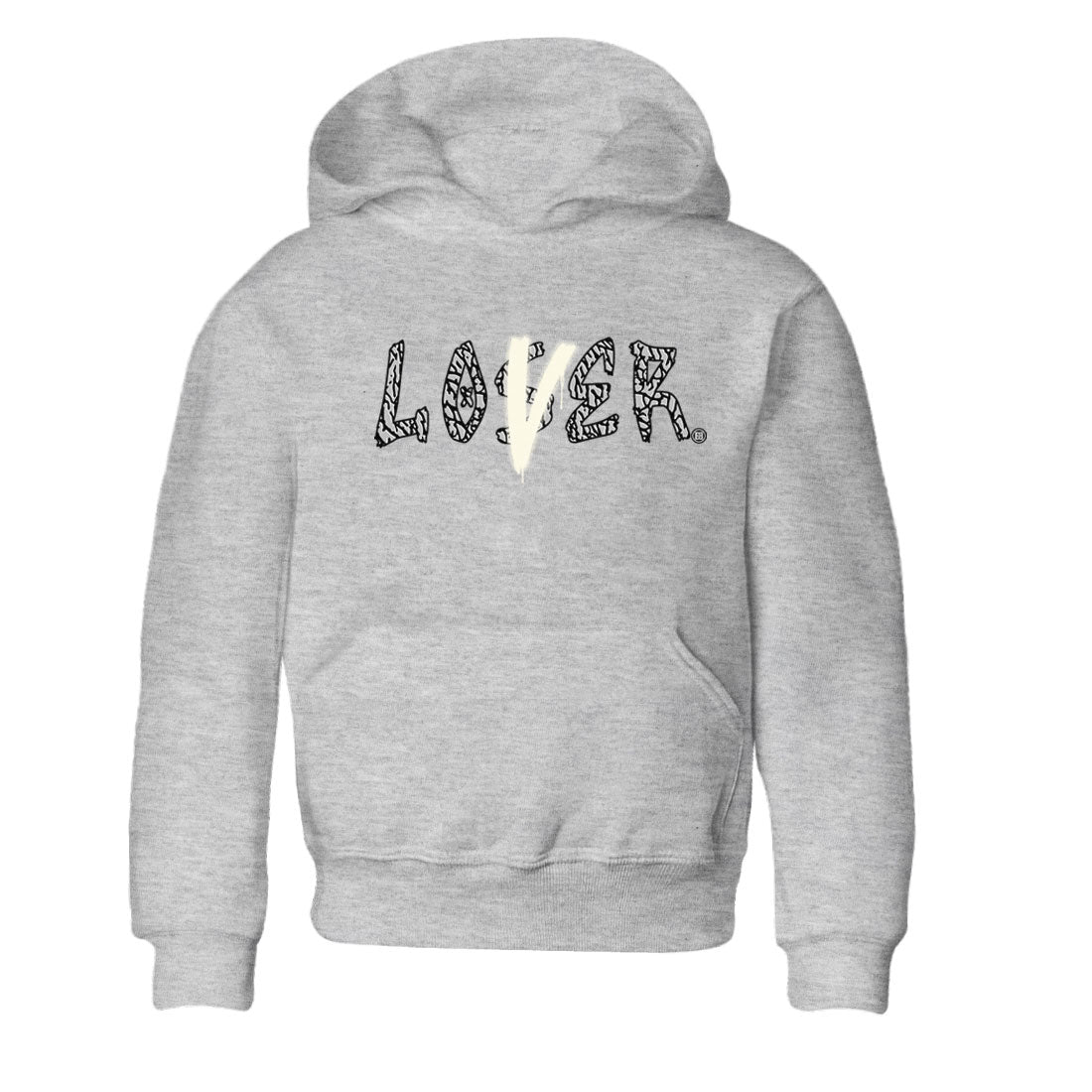 Loser Lover snkmatch Tee Kids - Air Jordan 3 Off Noir
