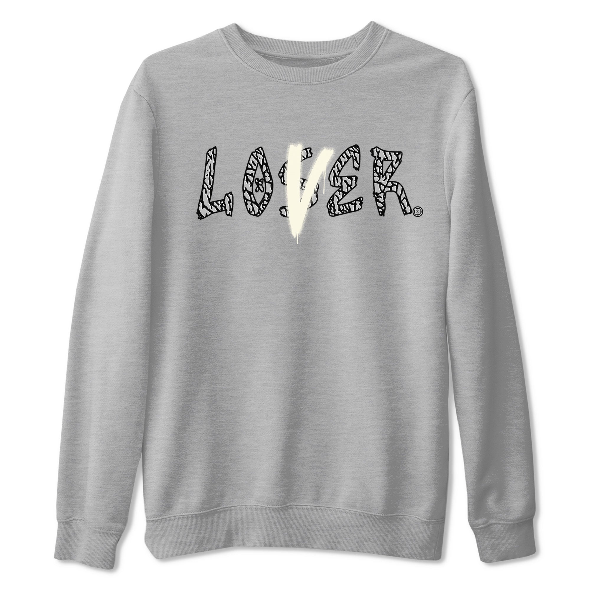 Loser Lover snkmatch Tee - Air Jordan 3 Off Noir