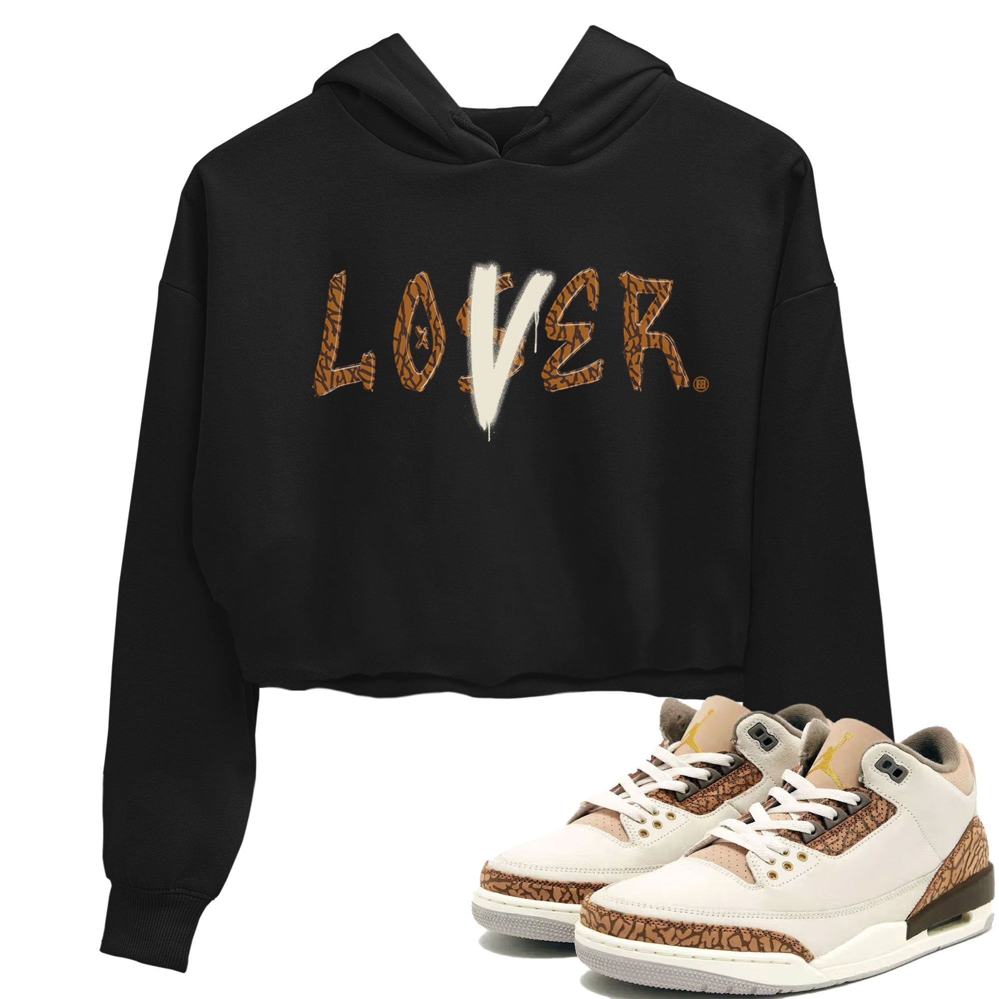 Loser Lover snkmatch Women's Top - Air Jordan 3 Palomino