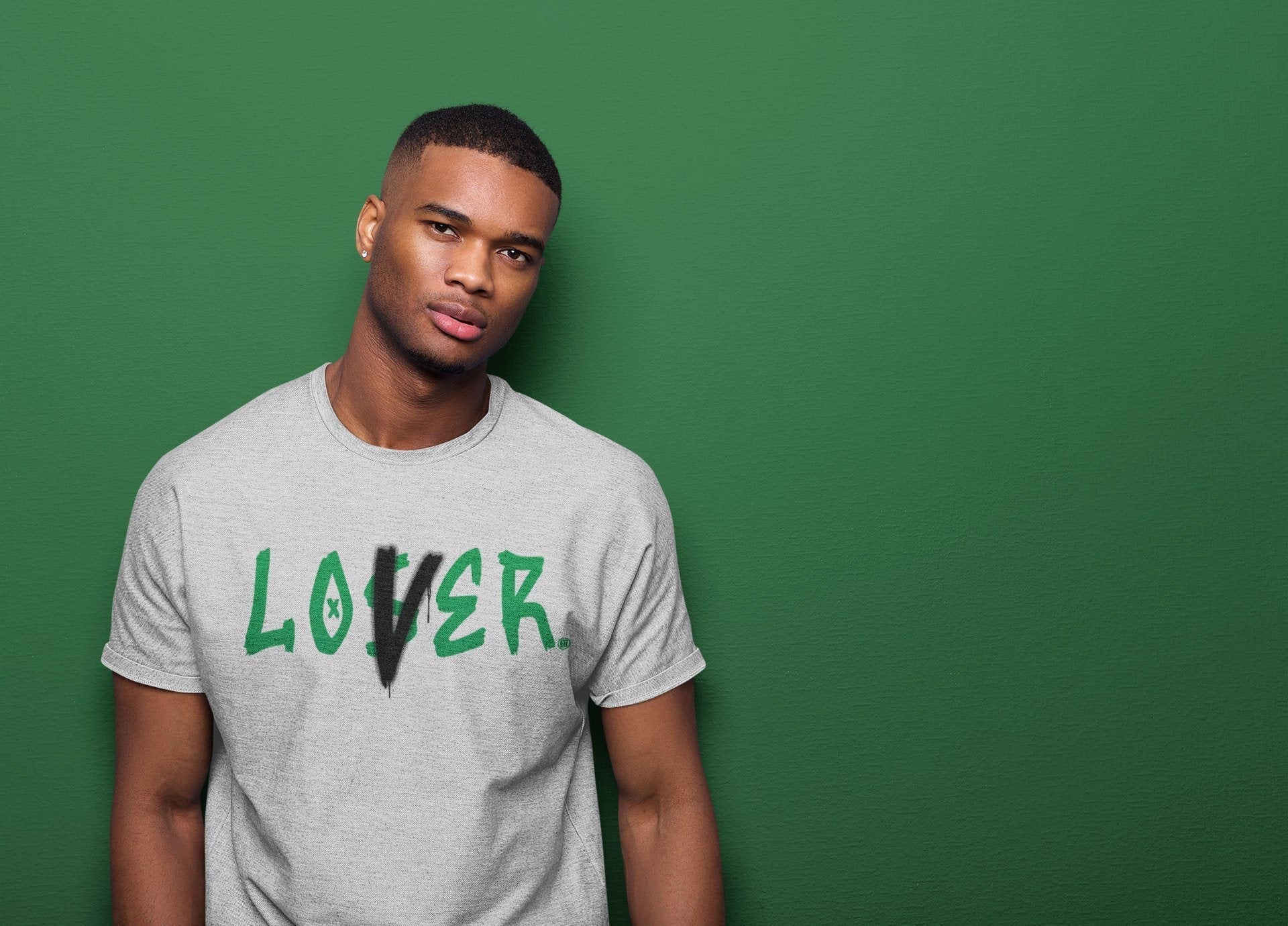 Loser Lover Unisex Tops - Air Jordan 3 Pine Green