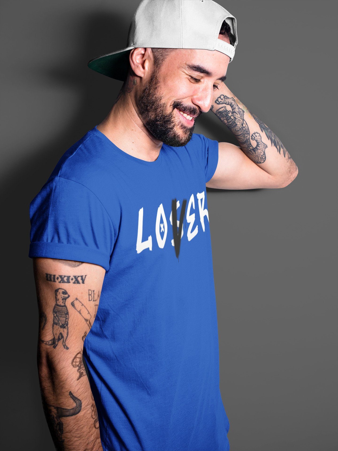 Loser Lover Unisex Tops - Air Jordan 3 Racer Blue