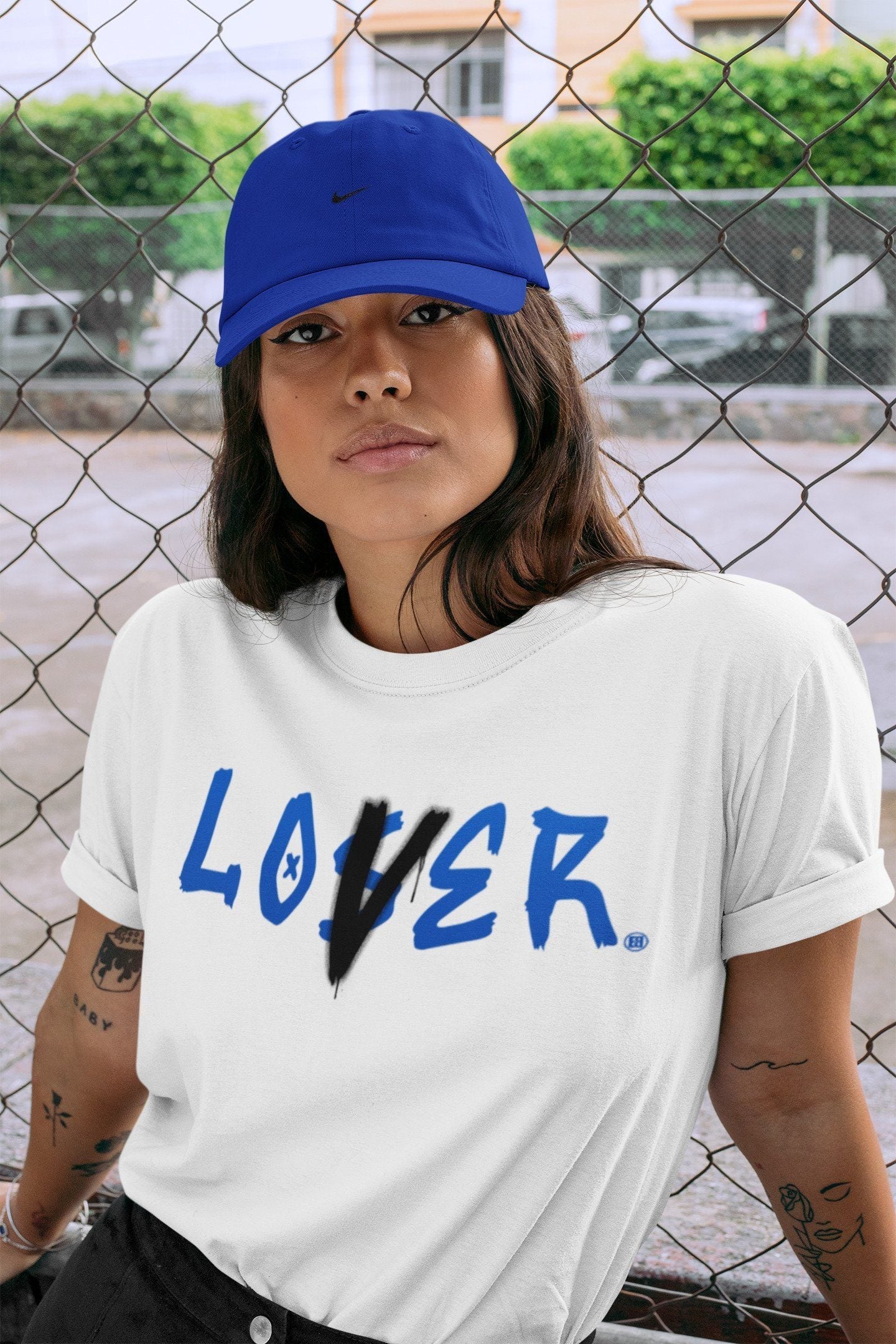 Loser Lover Unisex Tops - Air Jordan 3 Racer Blue