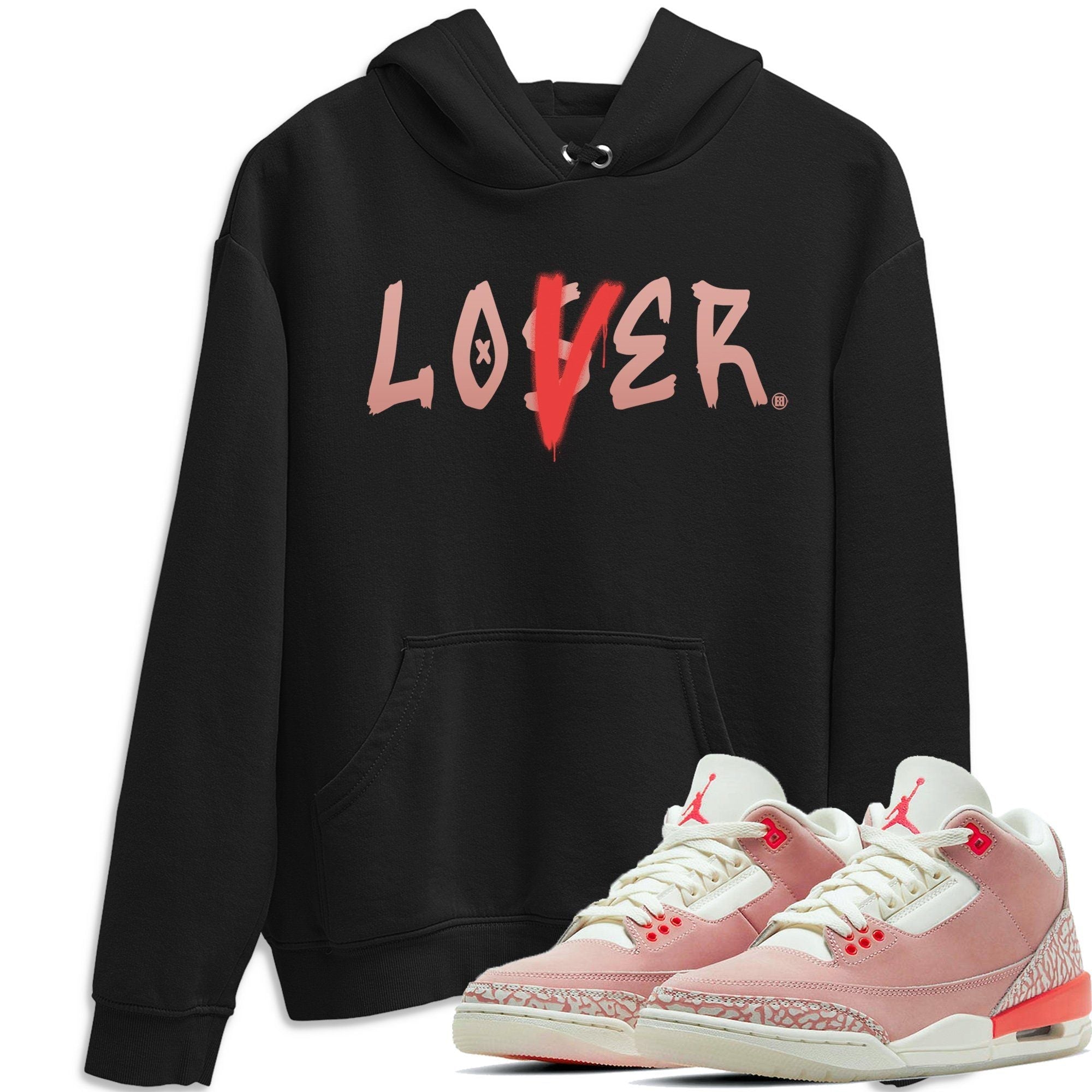 Loser Lover Unisex Tops - Air Jordan 3 Rust Pink