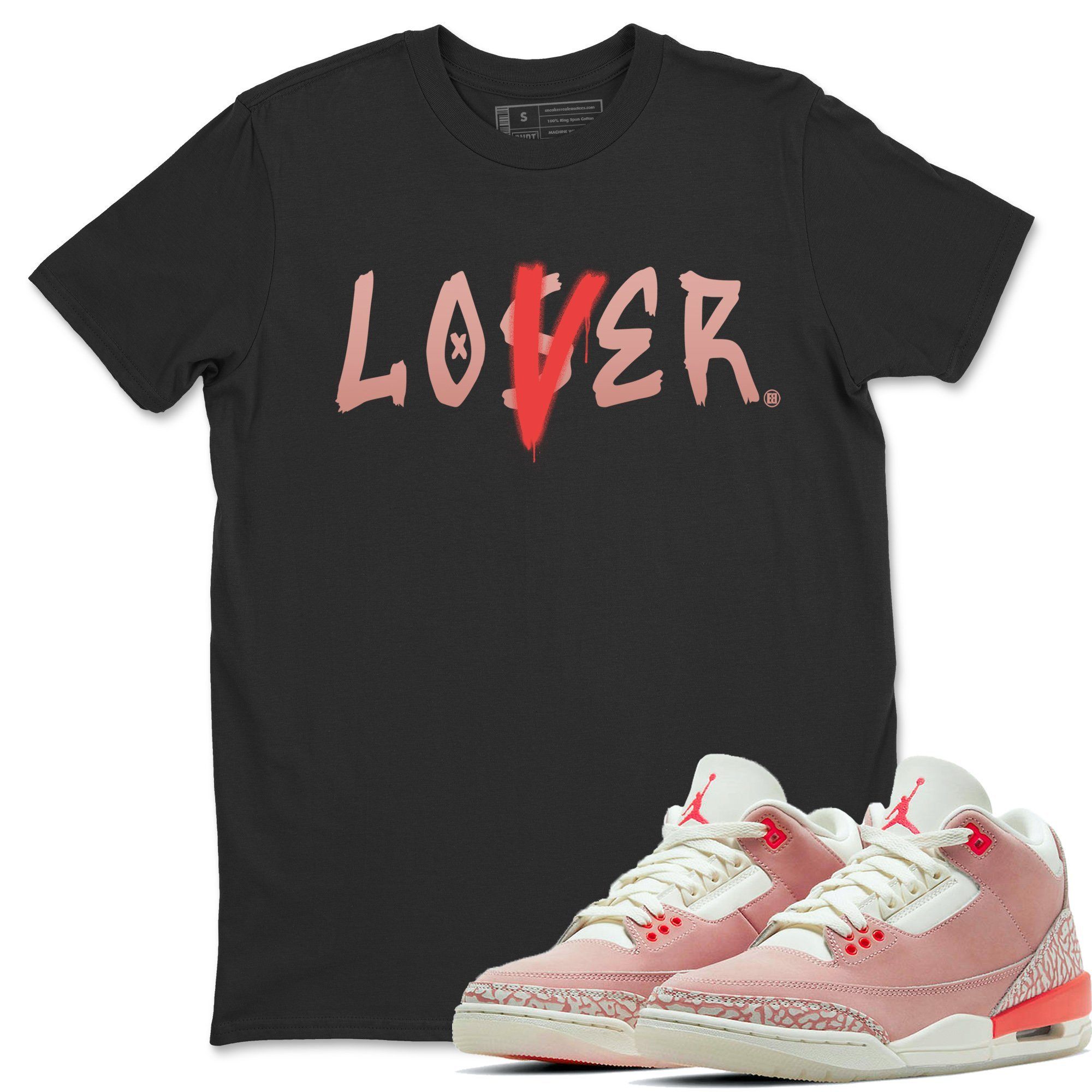 Loser Lover Unisex Tops - Air Jordan 3 Rust Pink