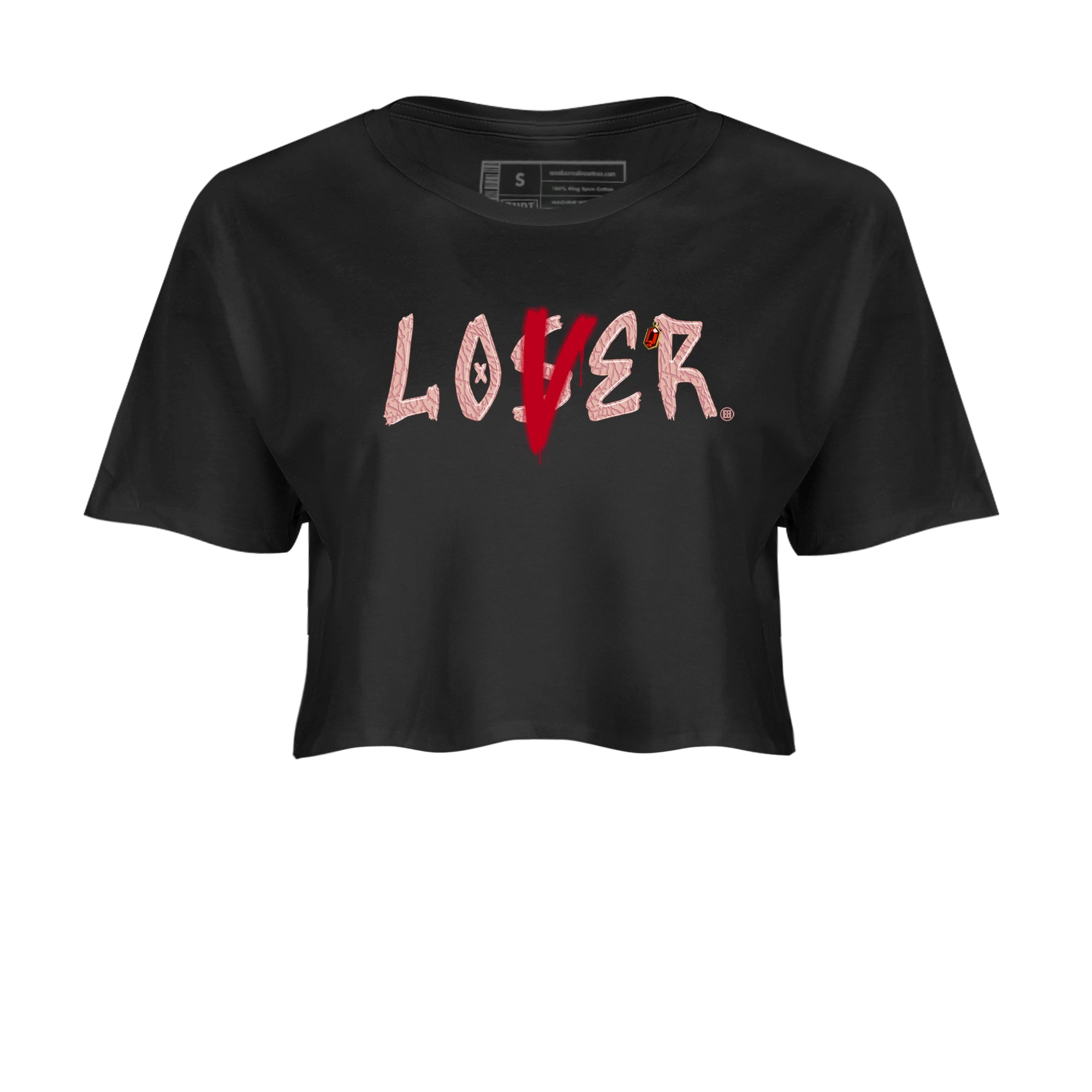 Loser Lover snkmatch Women's Top - Air Jordan 3 Valentines Day