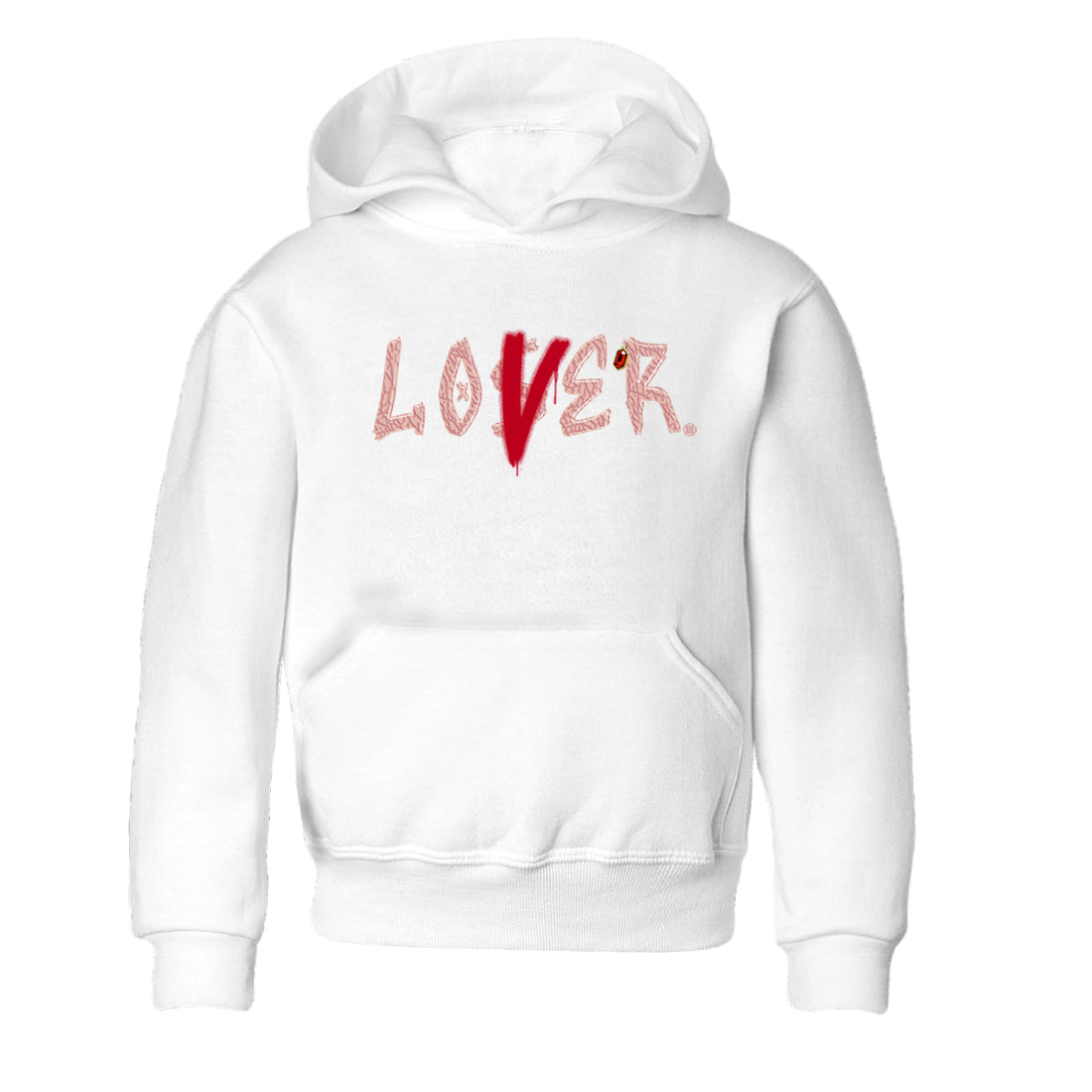Loser Lover snkmatch Tees Kids - Air Jordan 3 Valentines Day