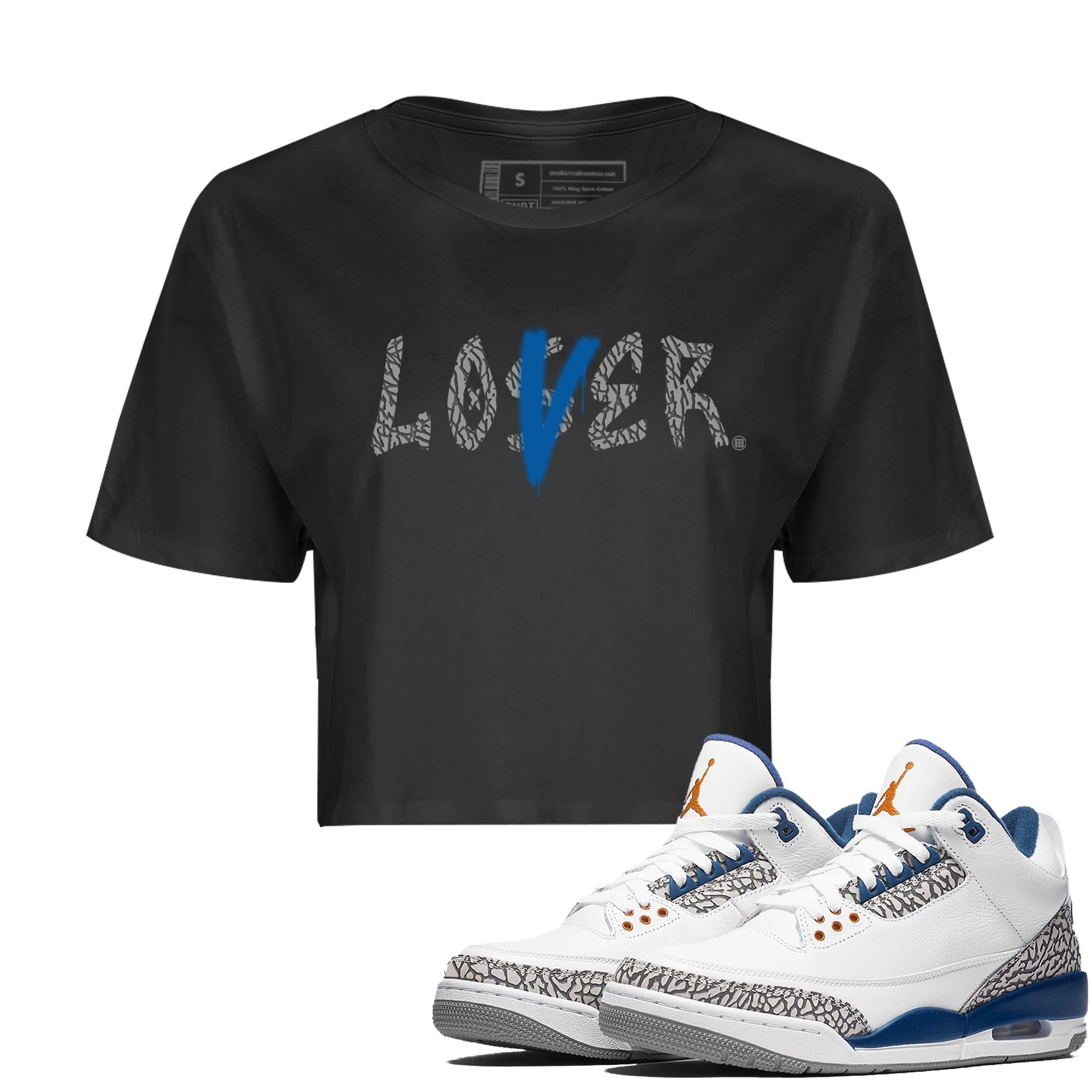 Loser Lover Women's Tops - Air Jordan 3 Wizards