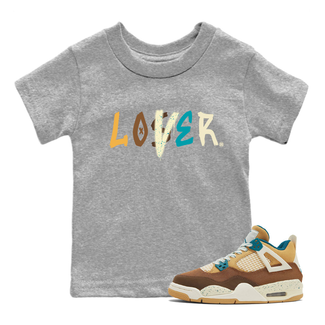 Loser Lover snkmatch Tee Kids - Air Jordan 4 Cacao Wow