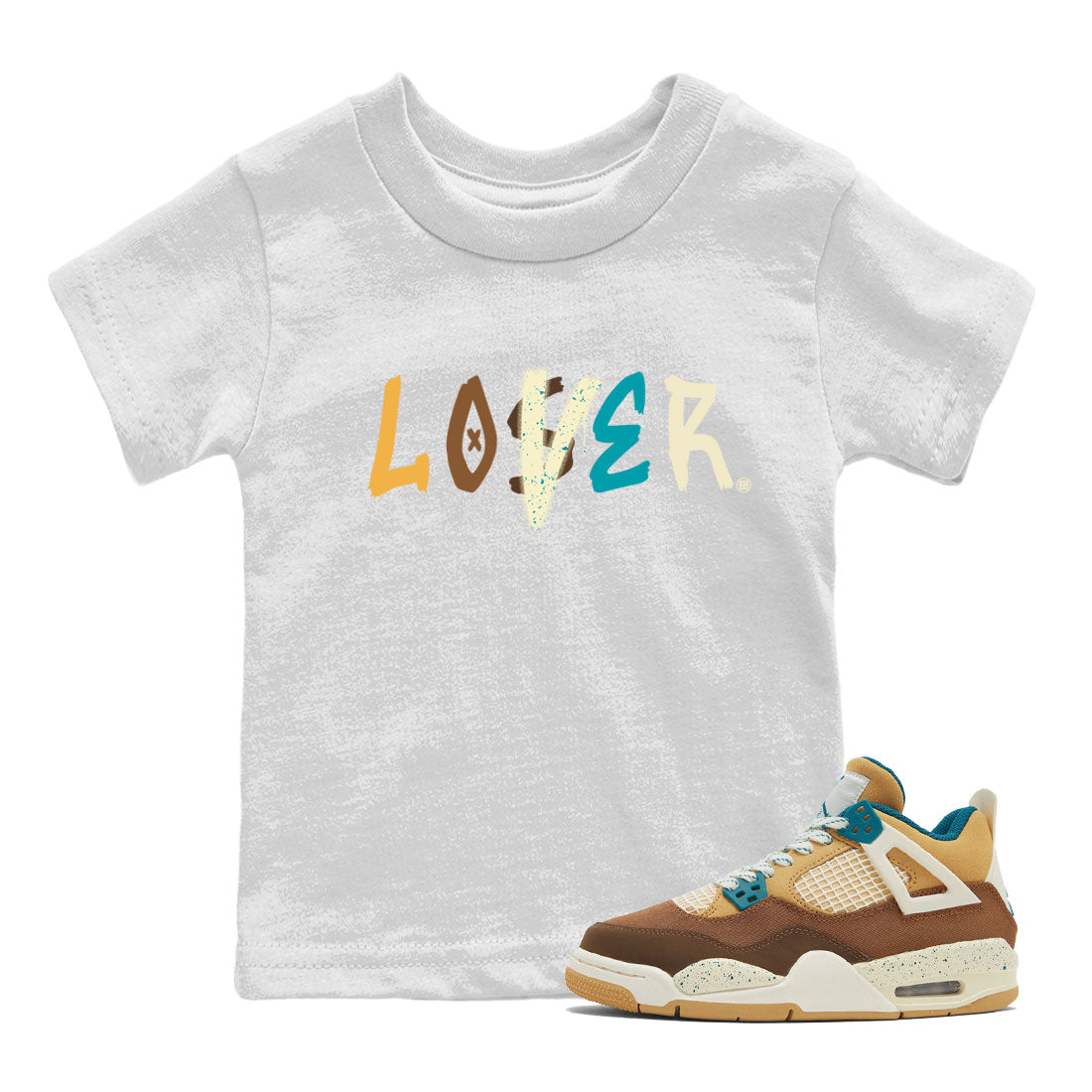 Loser Lover snkmatch Tee Kids - Air Jordan 4 Cacao Wow