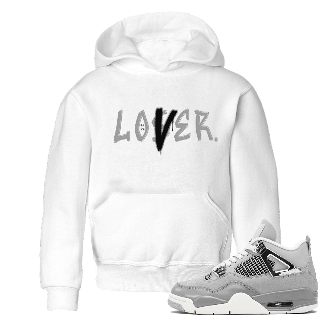 Loser Lover snkmatch Tee Kids - Air Jordan 4 Frozen Moments