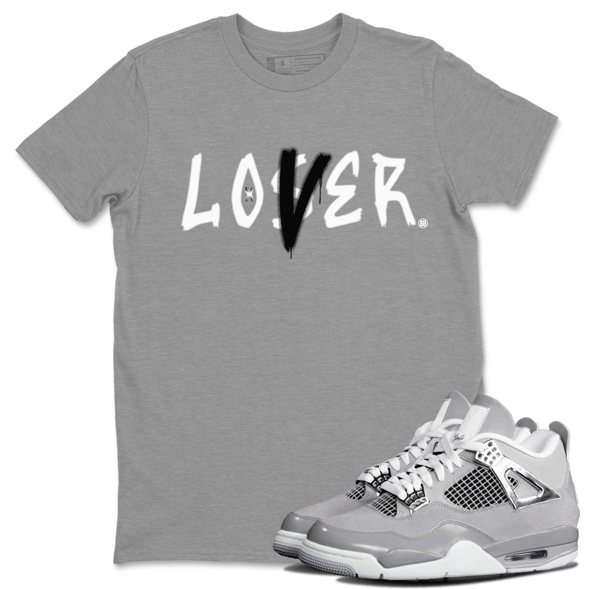 Loser Lover snkmatch Tee - Air Jordan 4 Frozen Moments