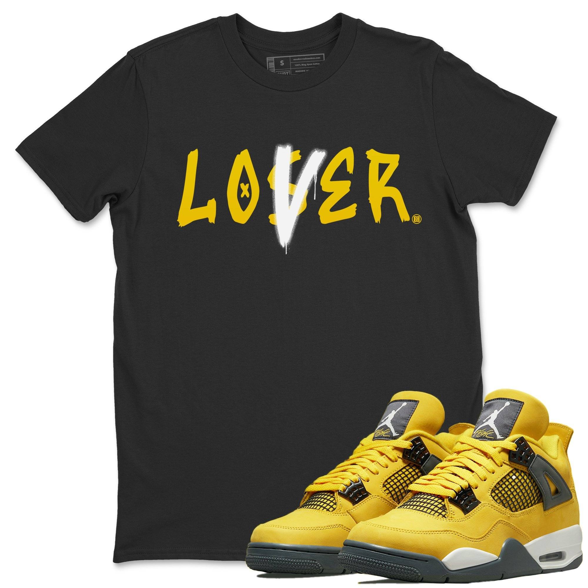 Loser Lover Unisex Tops - Air Jordan 4 Lightning