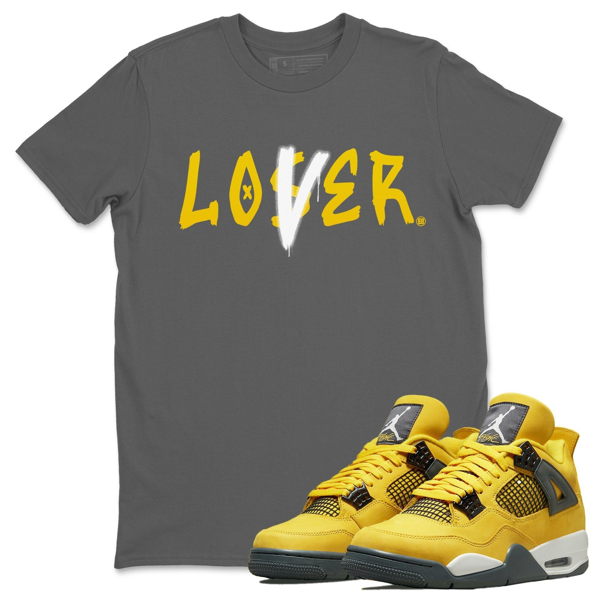 Loser Lover Unisex Tops - Air Jordan 4 Lightning