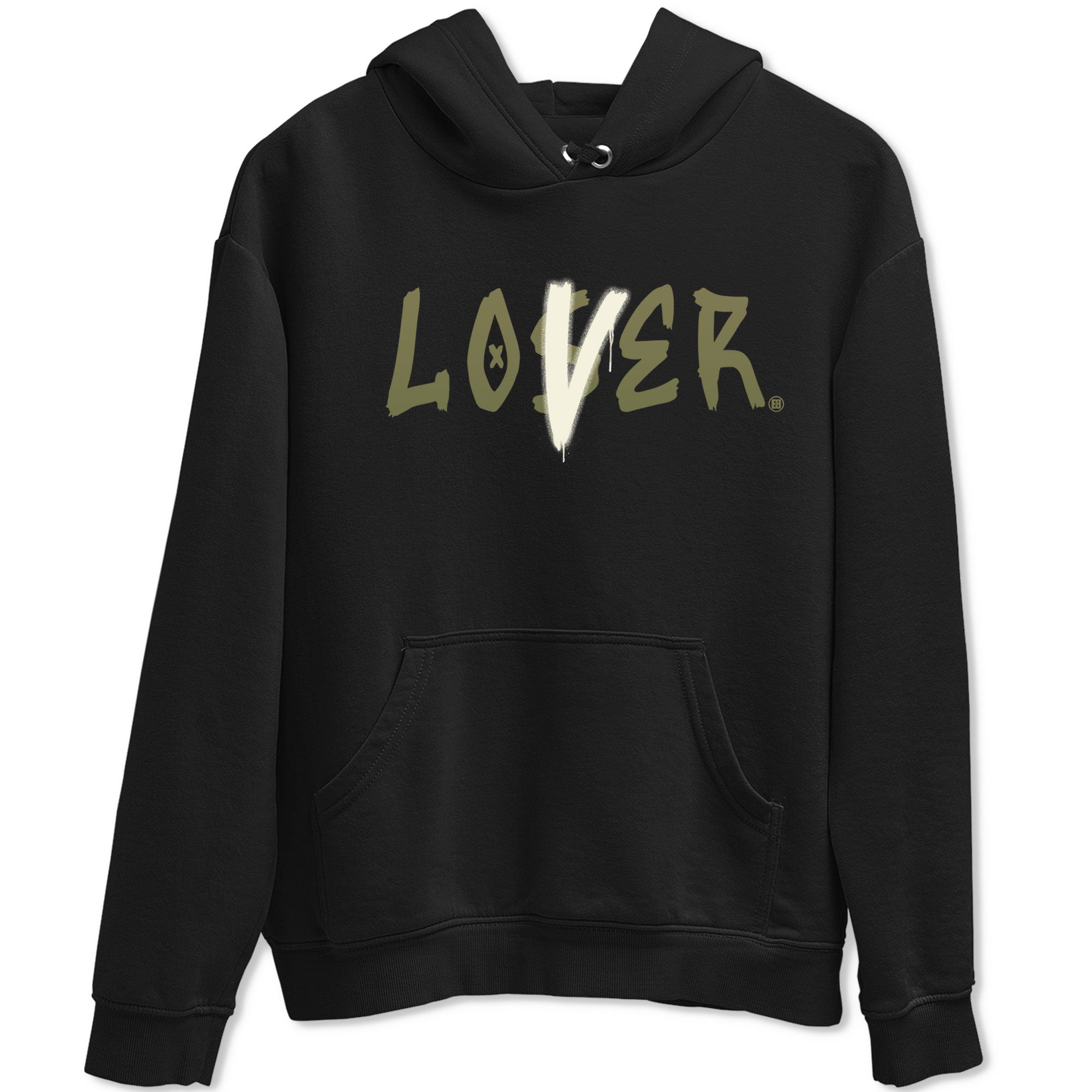Loser Lover snkmatch Tee - Air Jordan 4 Medium Olive