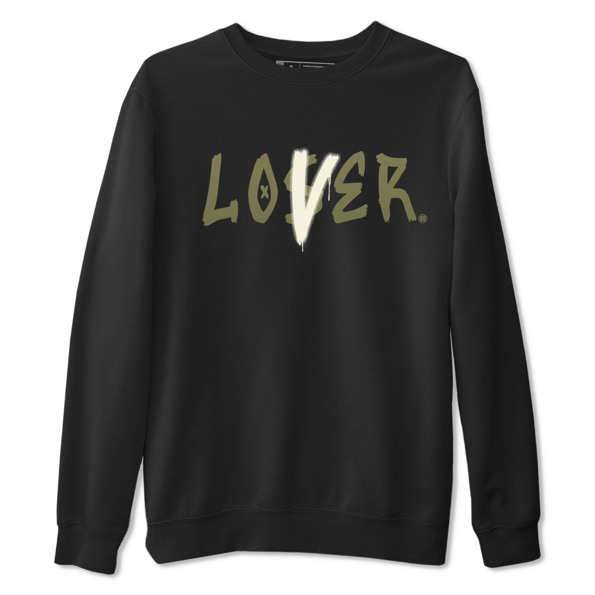 Loser Lover snkmatch Tee - Air Jordan 4 Medium Olive