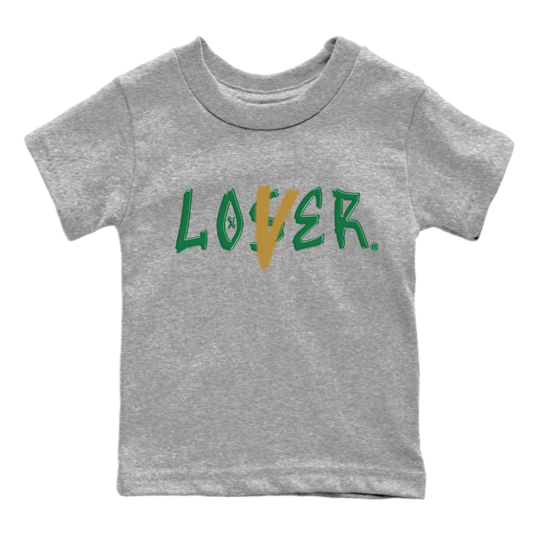 Loser Lover Kids Tops - Air Jordan 4 Pine Green SB