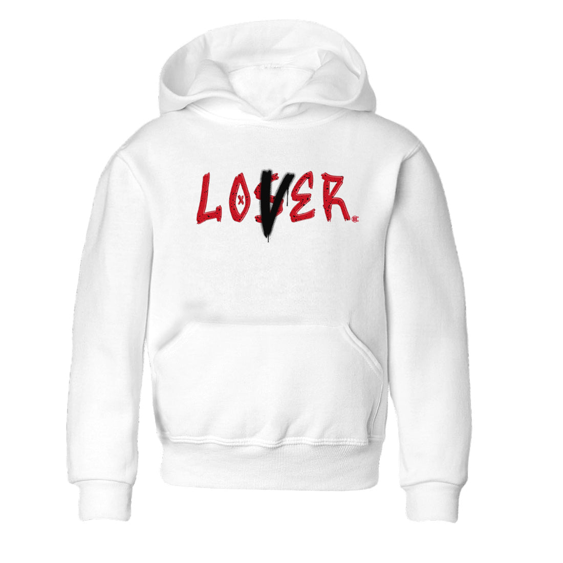 Loser Lover Kids Tops - Air Jordan 4 Red Cement