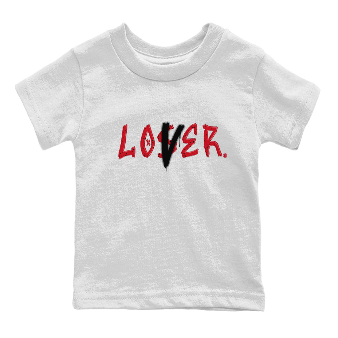 Loser Lover Kids Tops - Air Jordan 4 Red Cement