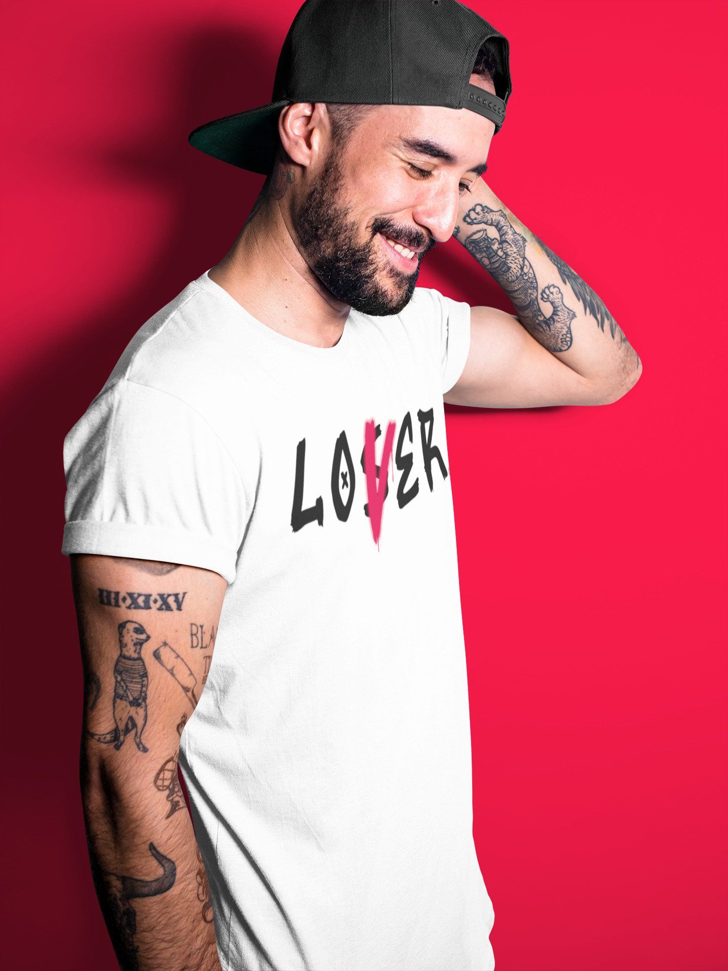 Loser Lover Unisex Tops - Air Jordan 4 Red Thunder
