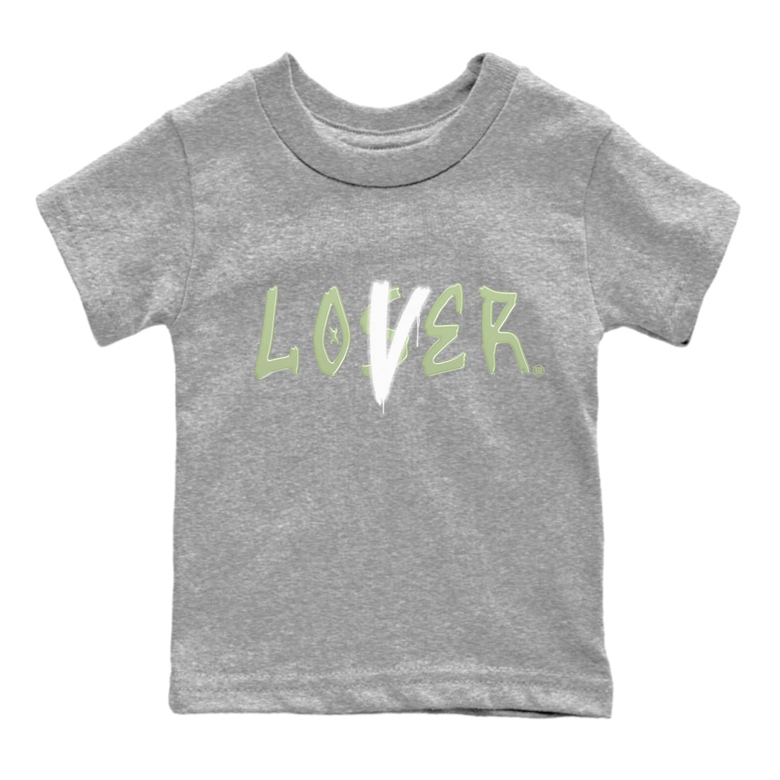 Loser Lover Kids Tops - Air Jordan 4 Seafoam