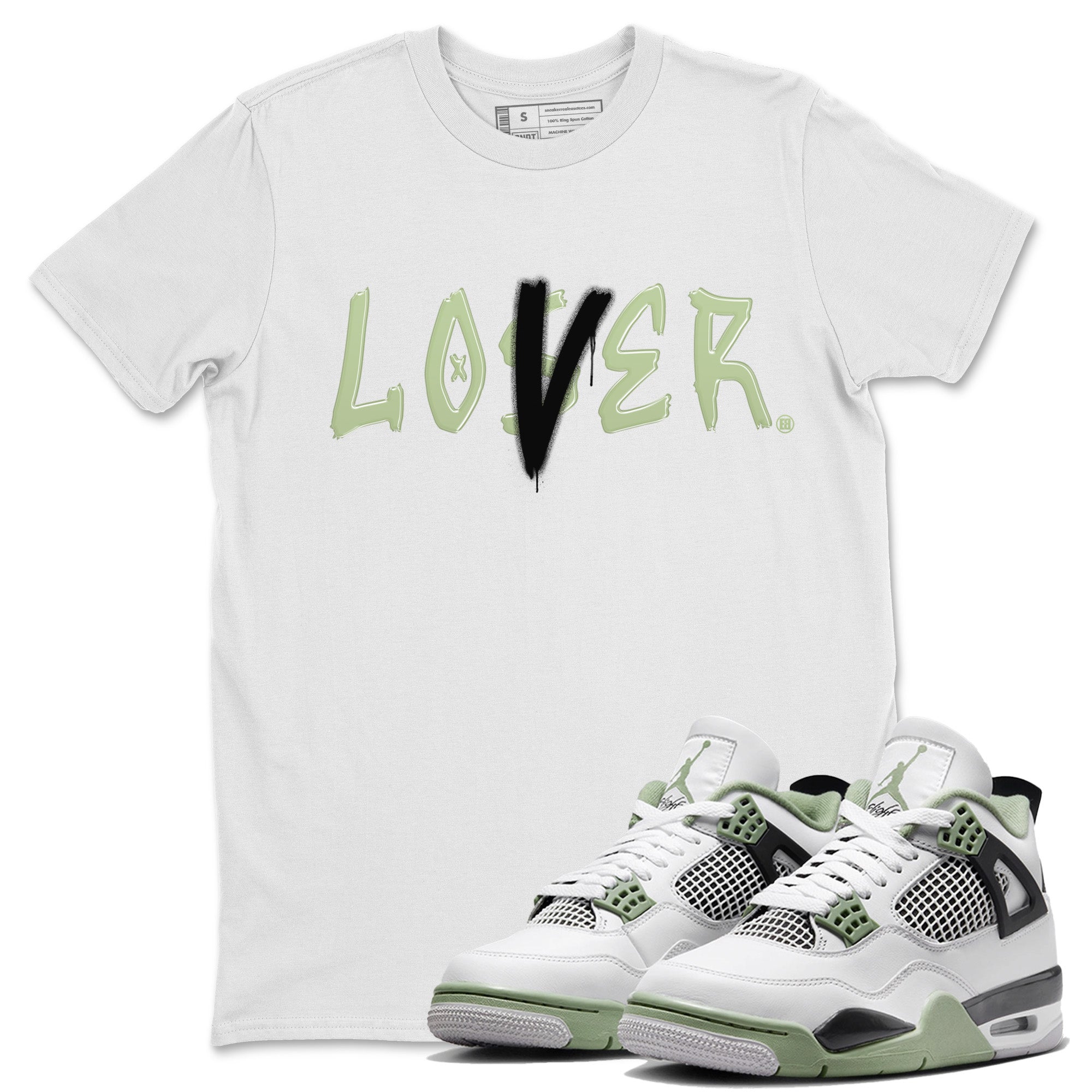 Loser Lover Unisex Tops - Air Jordan 4 Seafoam