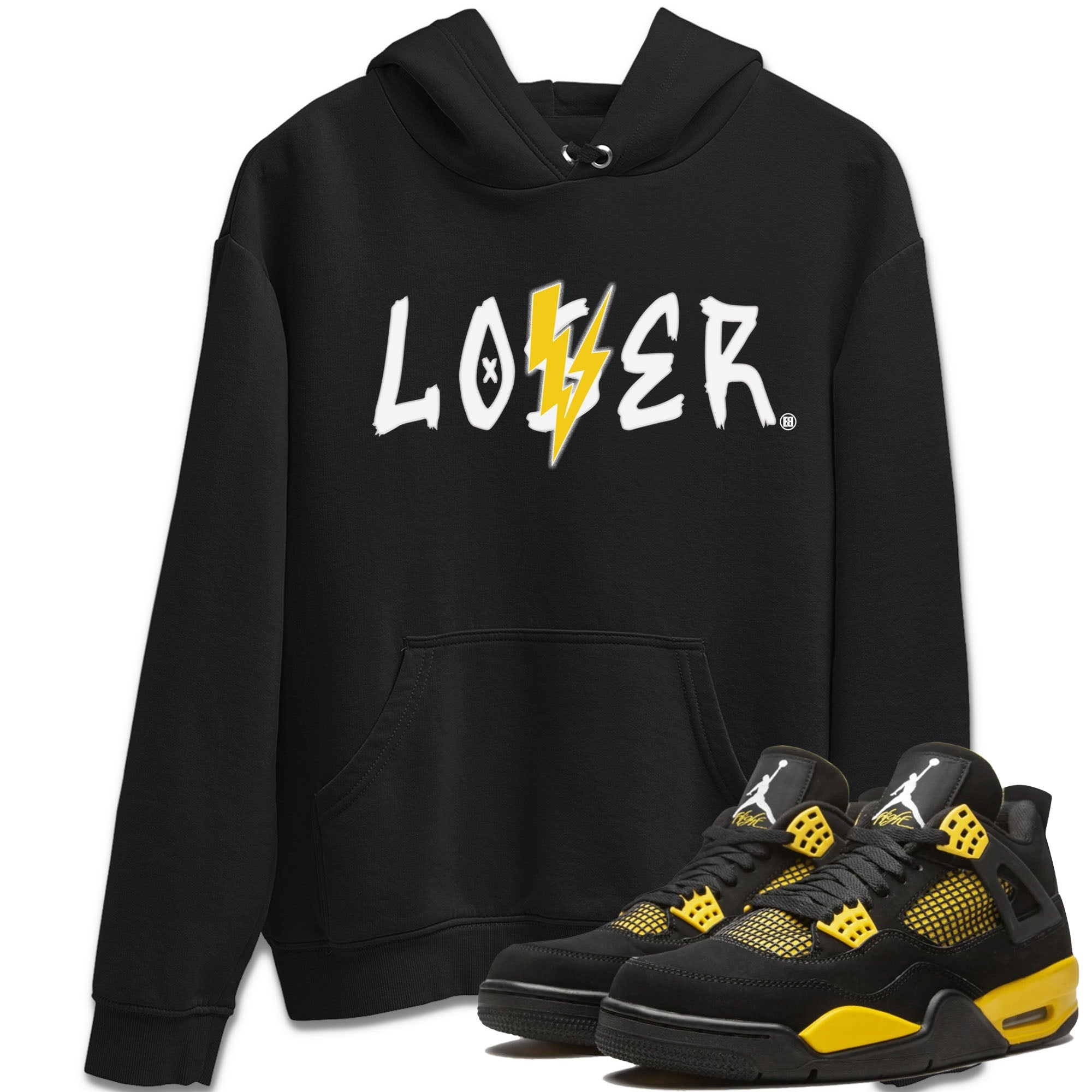 Loser Lover Unisex Tops - Air Jordan 4 Thunder