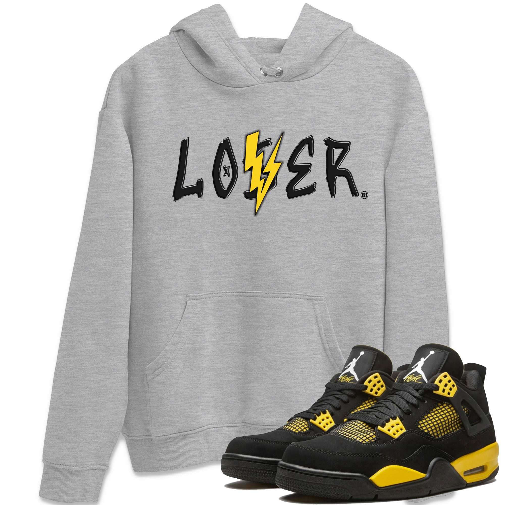 Loser Lover Unisex Tops - Air Jordan 4 Thunder