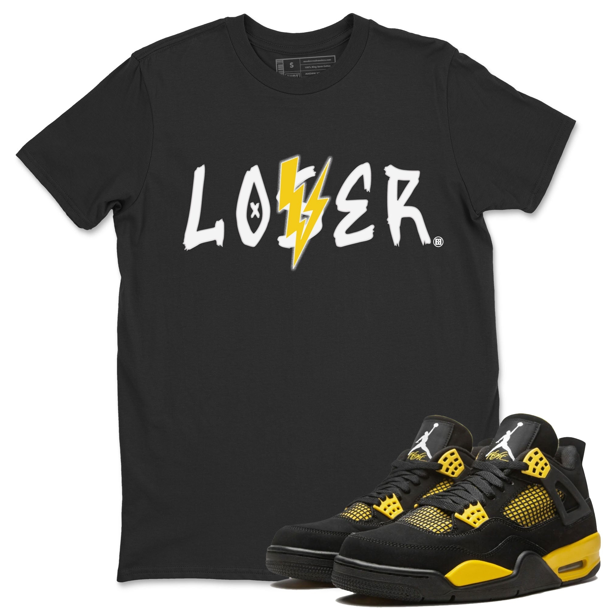 Loser Lover Unisex Tops - Air Jordan 4 Thunder