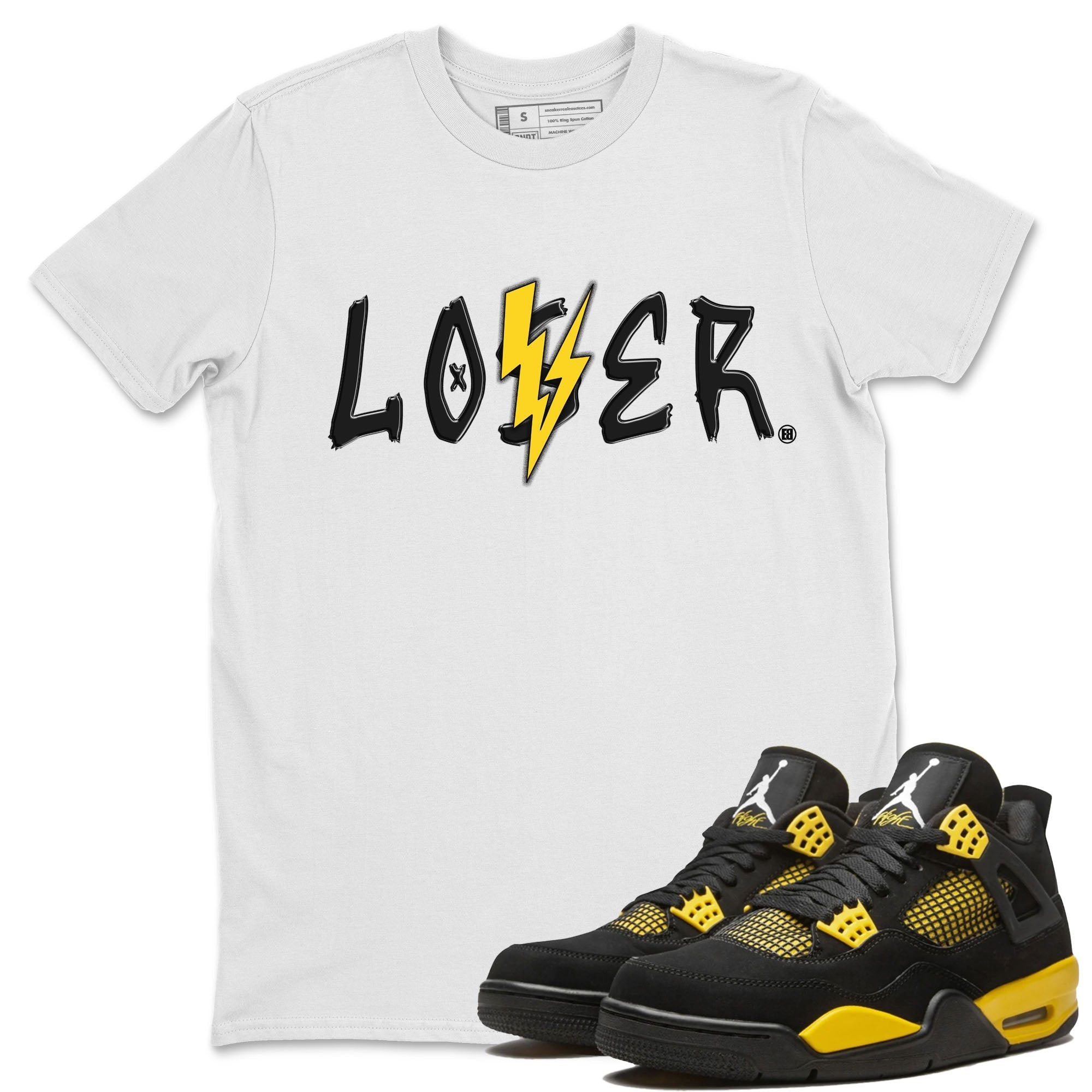 Loser Lover Unisex Tops - Air Jordan 4 Thunder