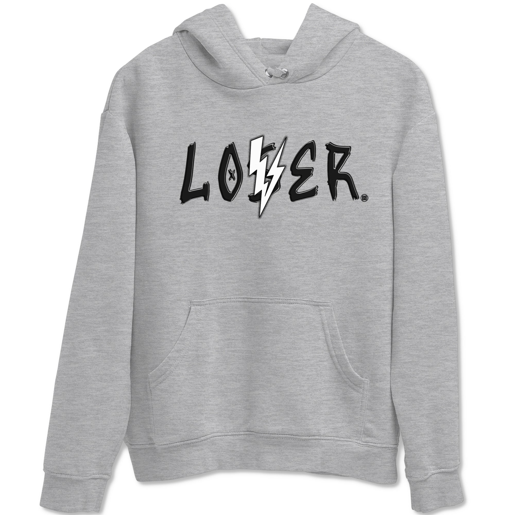 Loser Lover snkmatch Tees - Air Jordan 4 White Thunder