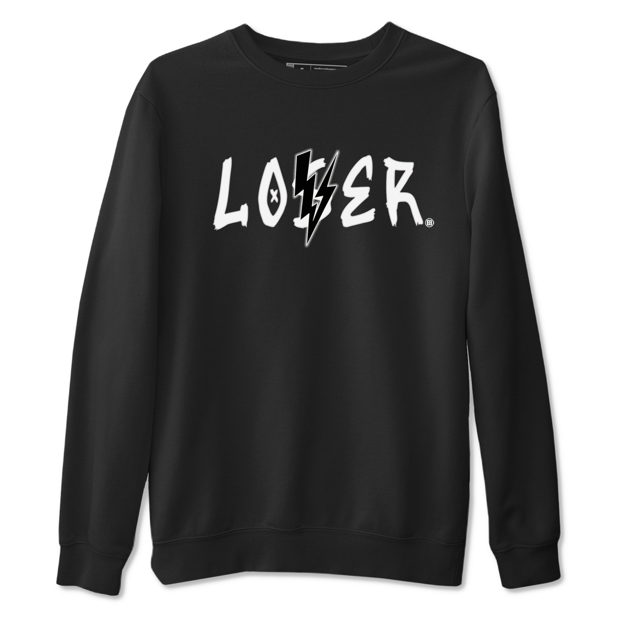 Loser Lover snkmatch Tees - Air Jordan 4 White Thunder