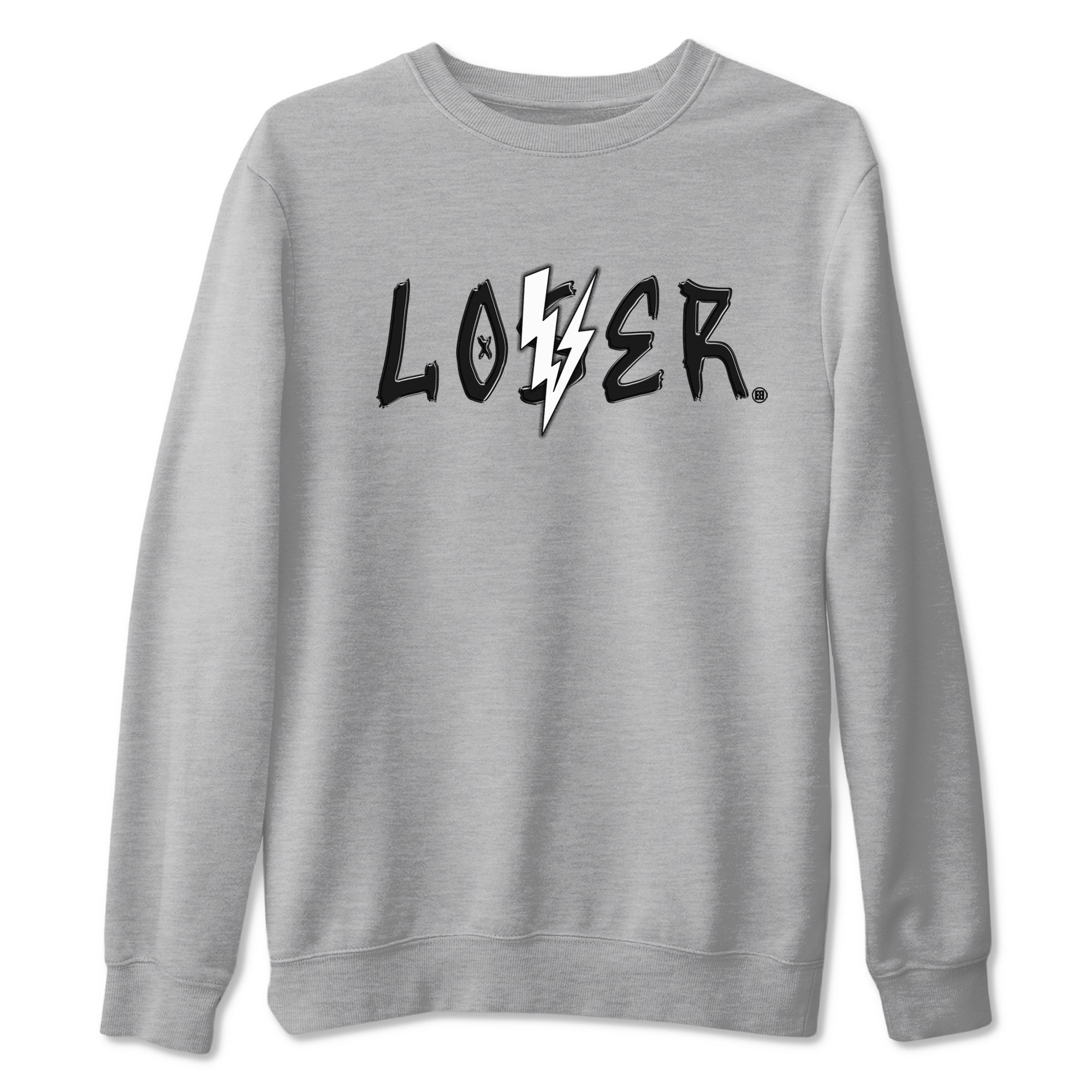 Loser Lover snkmatch Tees - Air Jordan 4 White Thunder
