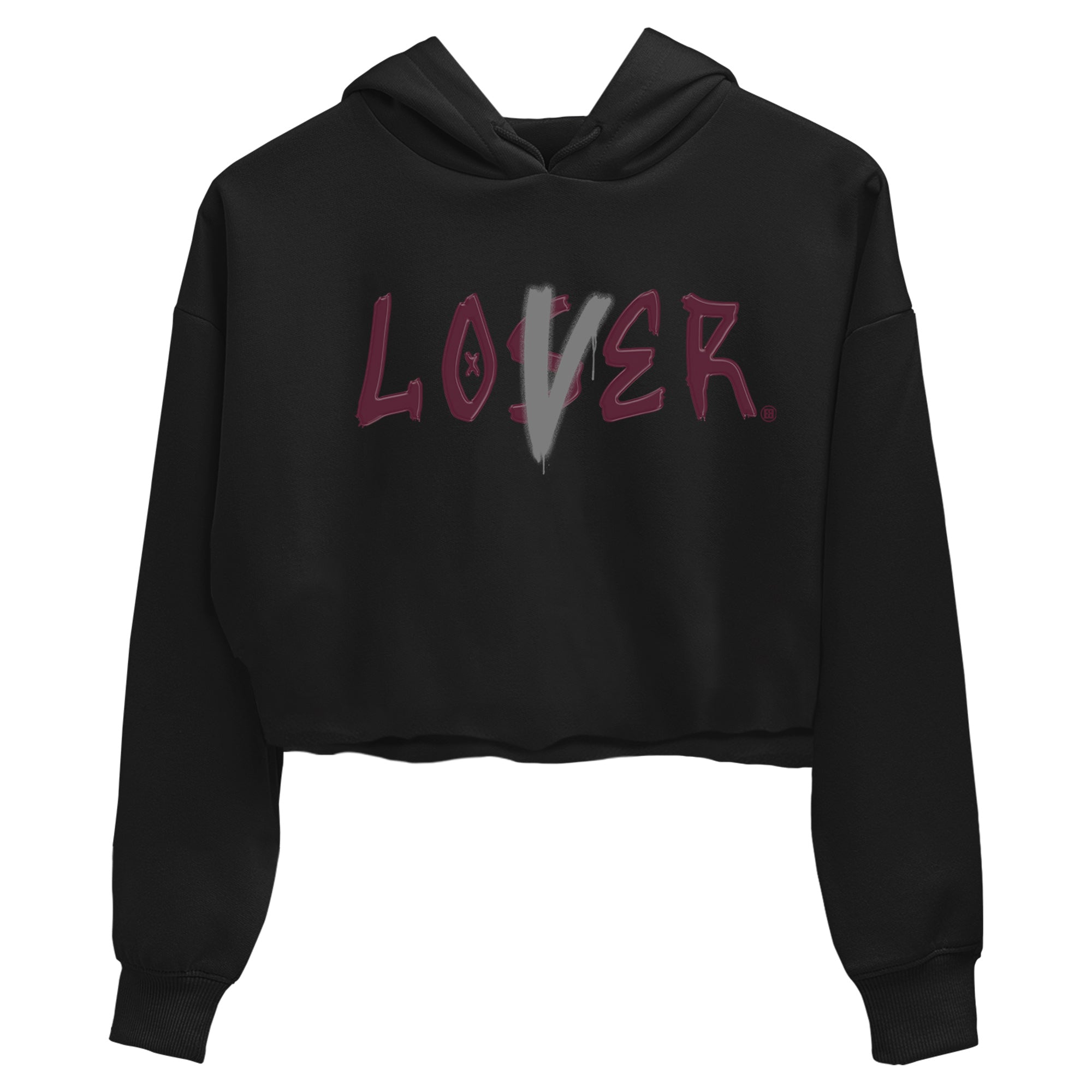 Loser Lover Women's Tops - Air Jordan 5 Burgundy