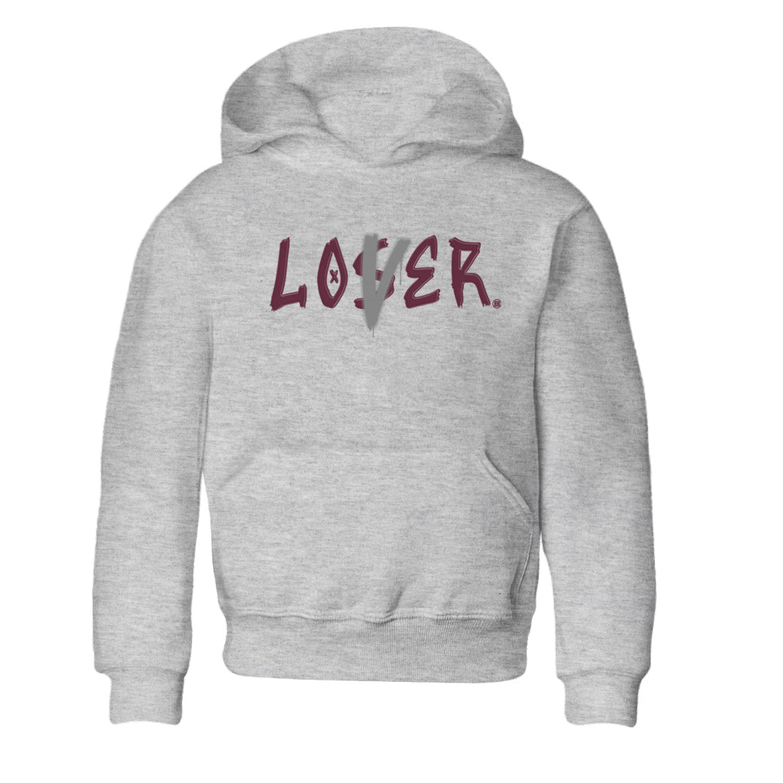 Loser Lover Kids Tops - Air Jordan 5 Burgundy