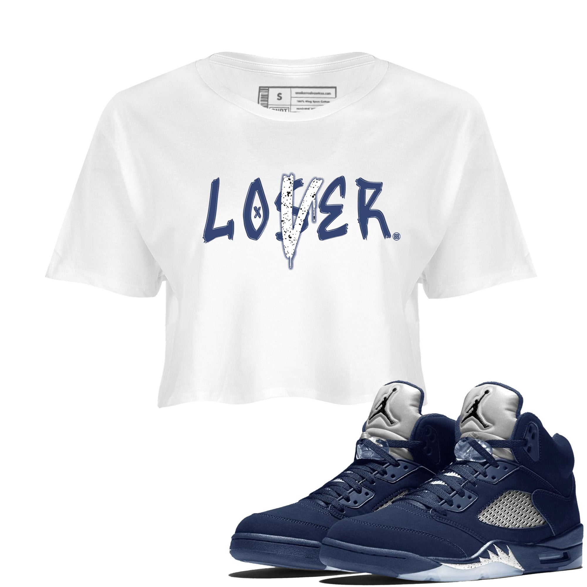 Loser Lover snkmatch Women's Top - Air Jordan 5 Georgetown