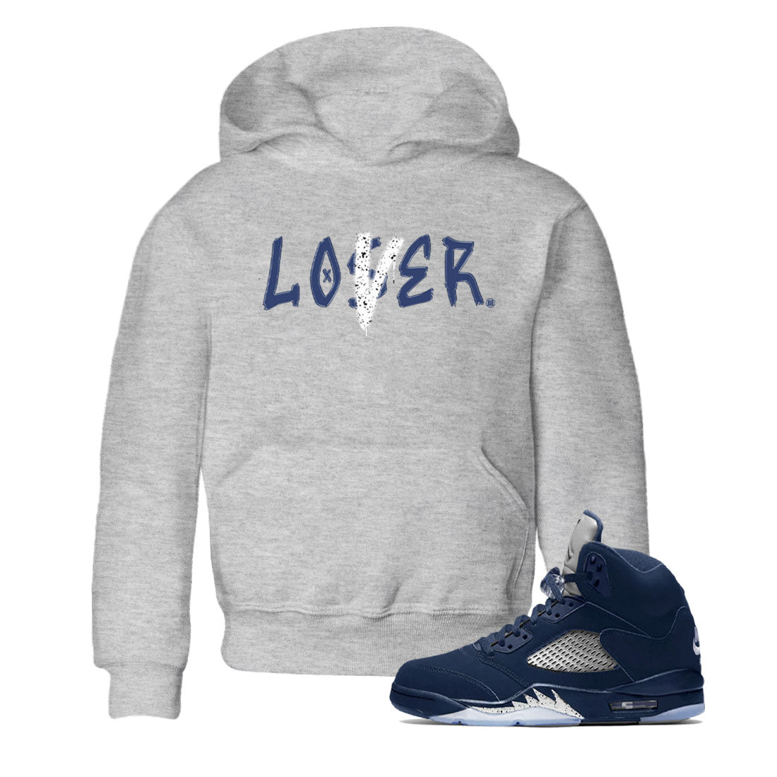 Loser Lover snkmatch Tee Kids - Air Jordan 5 Georgetown