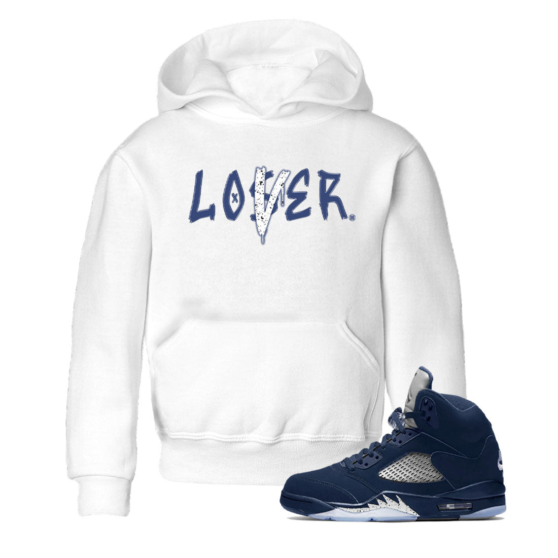Loser Lover snkmatch Tee Kids - Air Jordan 5 Georgetown