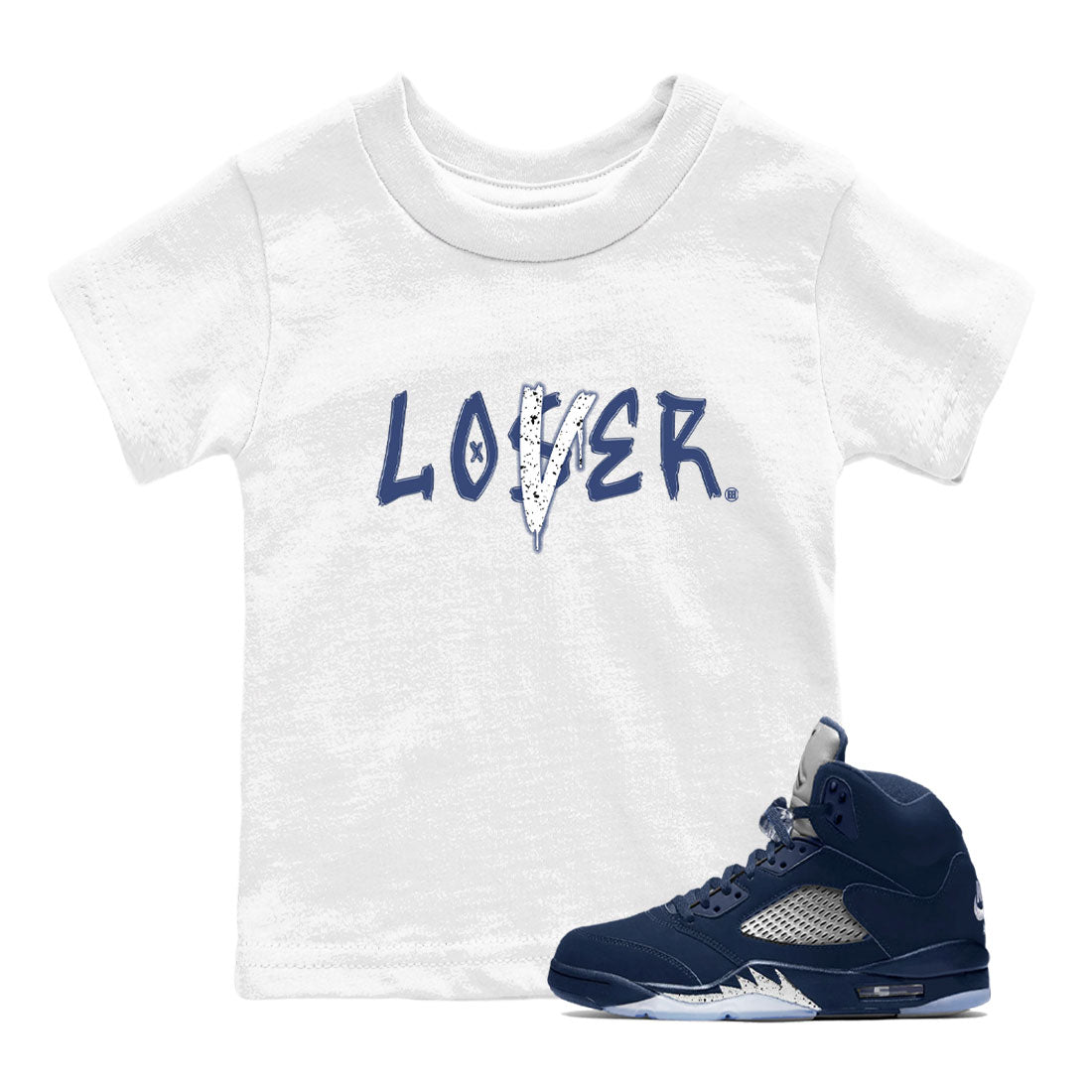 Loser Lover snkmatch Tee Kids - Air Jordan 5 Georgetown
