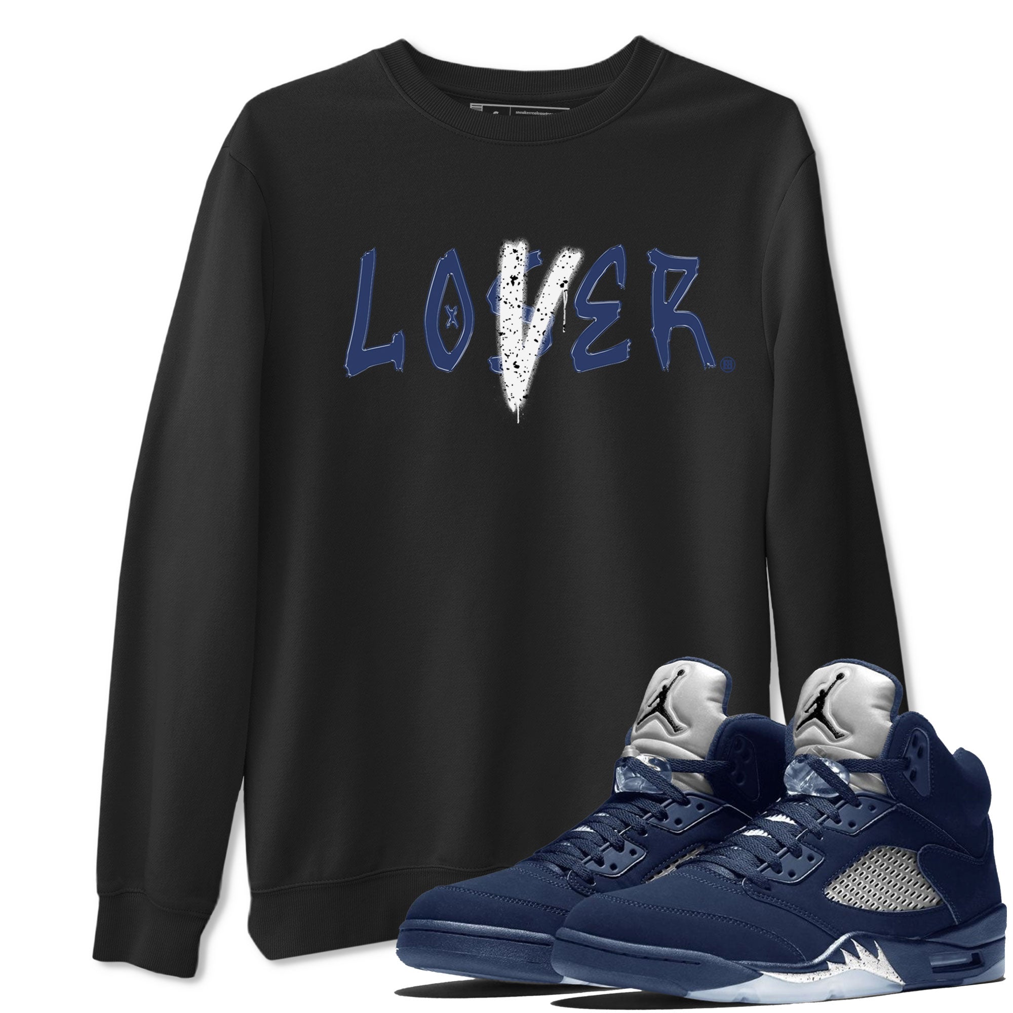 Loser Lover snkmatch Tee - Air Jordan 5 Georgetown