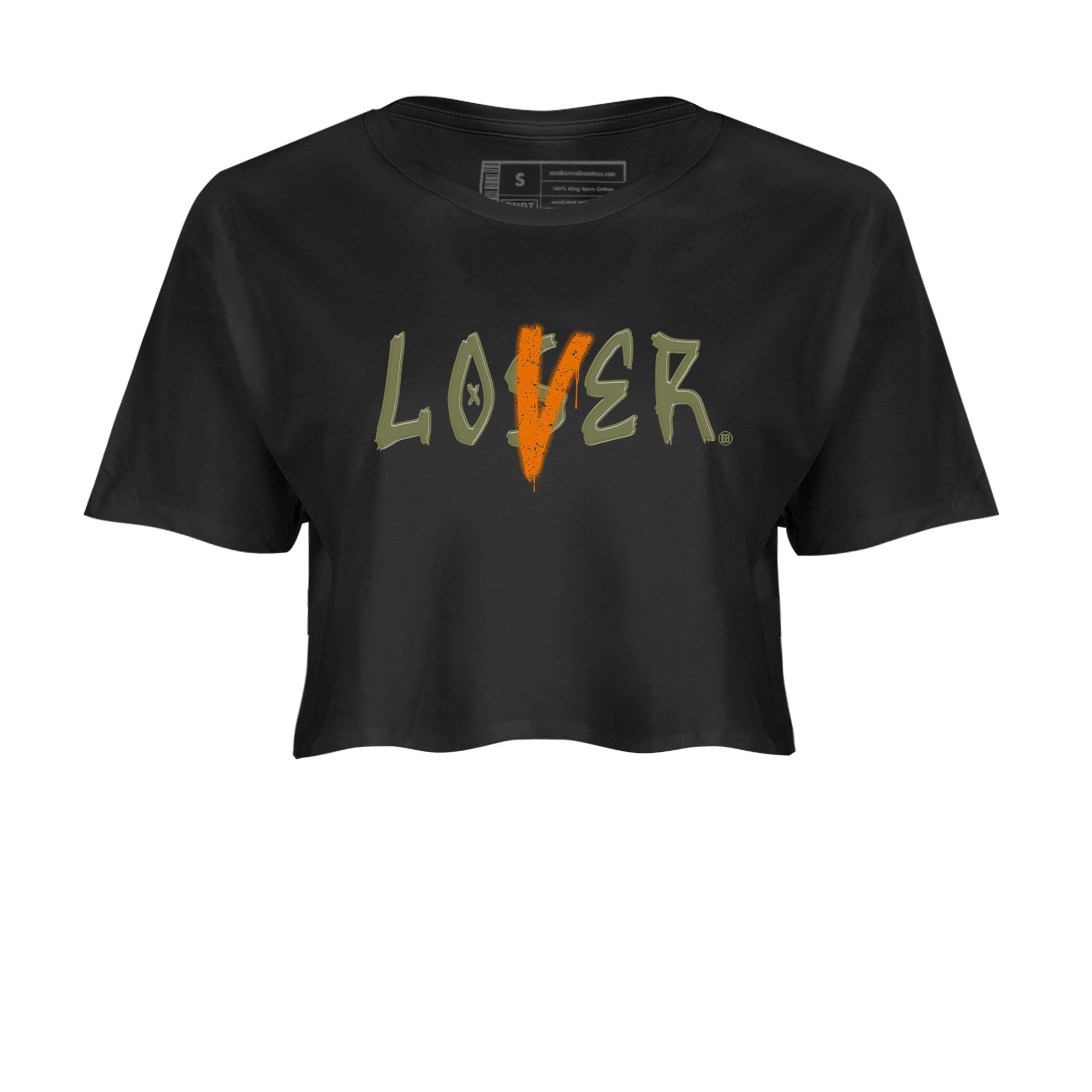 Loser Lover snkmatch Women's Top - Air Jordan 5 Olive