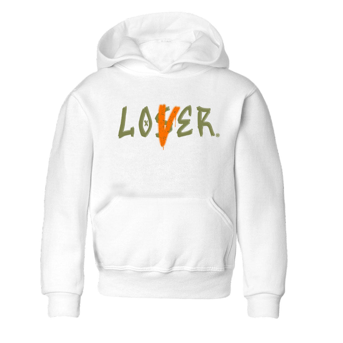 Loser Lover snkmatch Tees Kids - Air Jordan 5 Olive