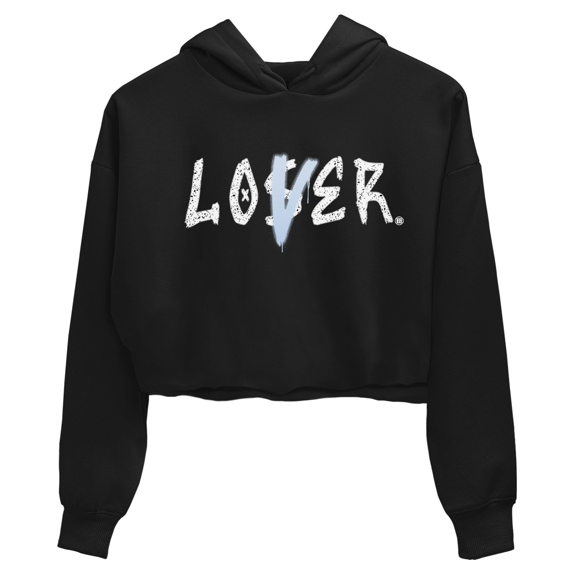 Loser Lover snkmatch Women's Top - Air Jordan 6 White Black